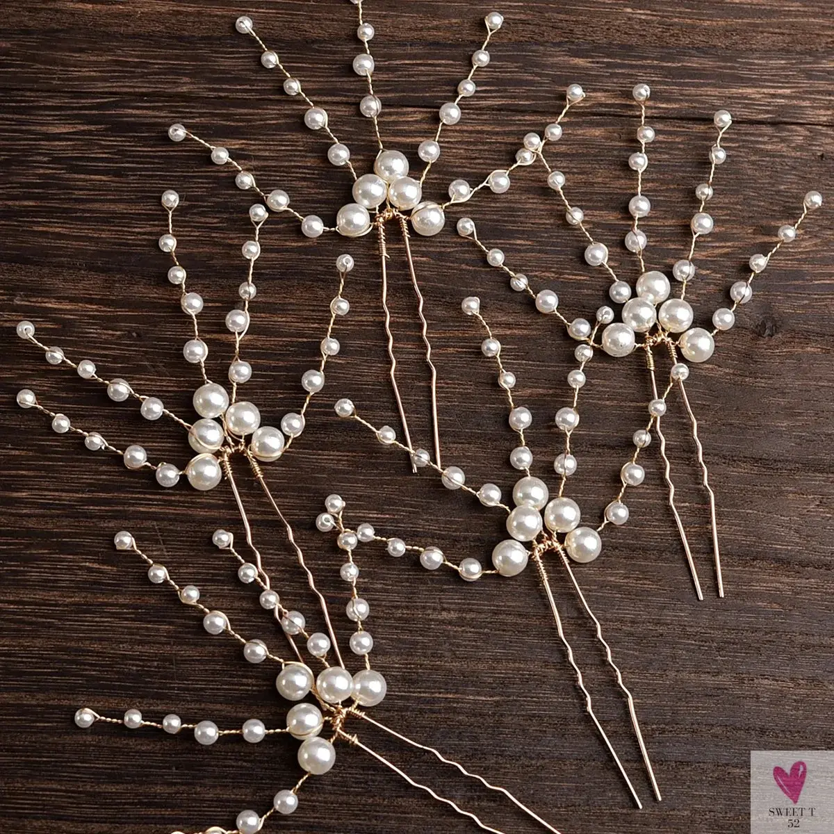 Elegant Hair Pins or Combs for Special Occasions, Weddings and Festivals for Women & Girls