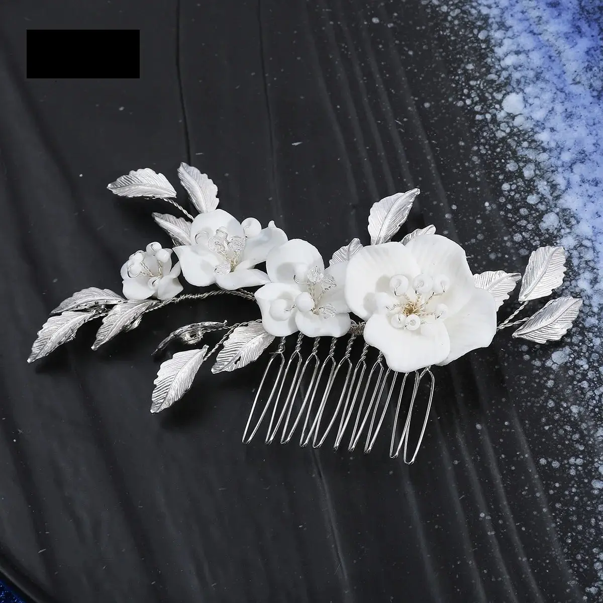 Silver/Gold/Pearl/Rhinestone Hair Accessories, Crystal Bridal Headdress/Hair Combs for Women & Girls
