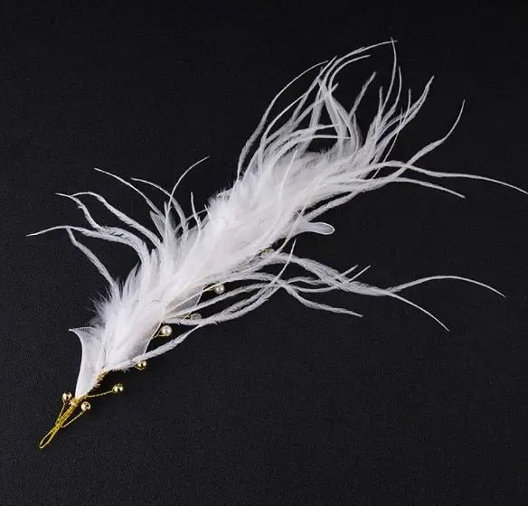 White Flower Combs for Women and Girls - Elegant Fashionable Hair Combs in Lace