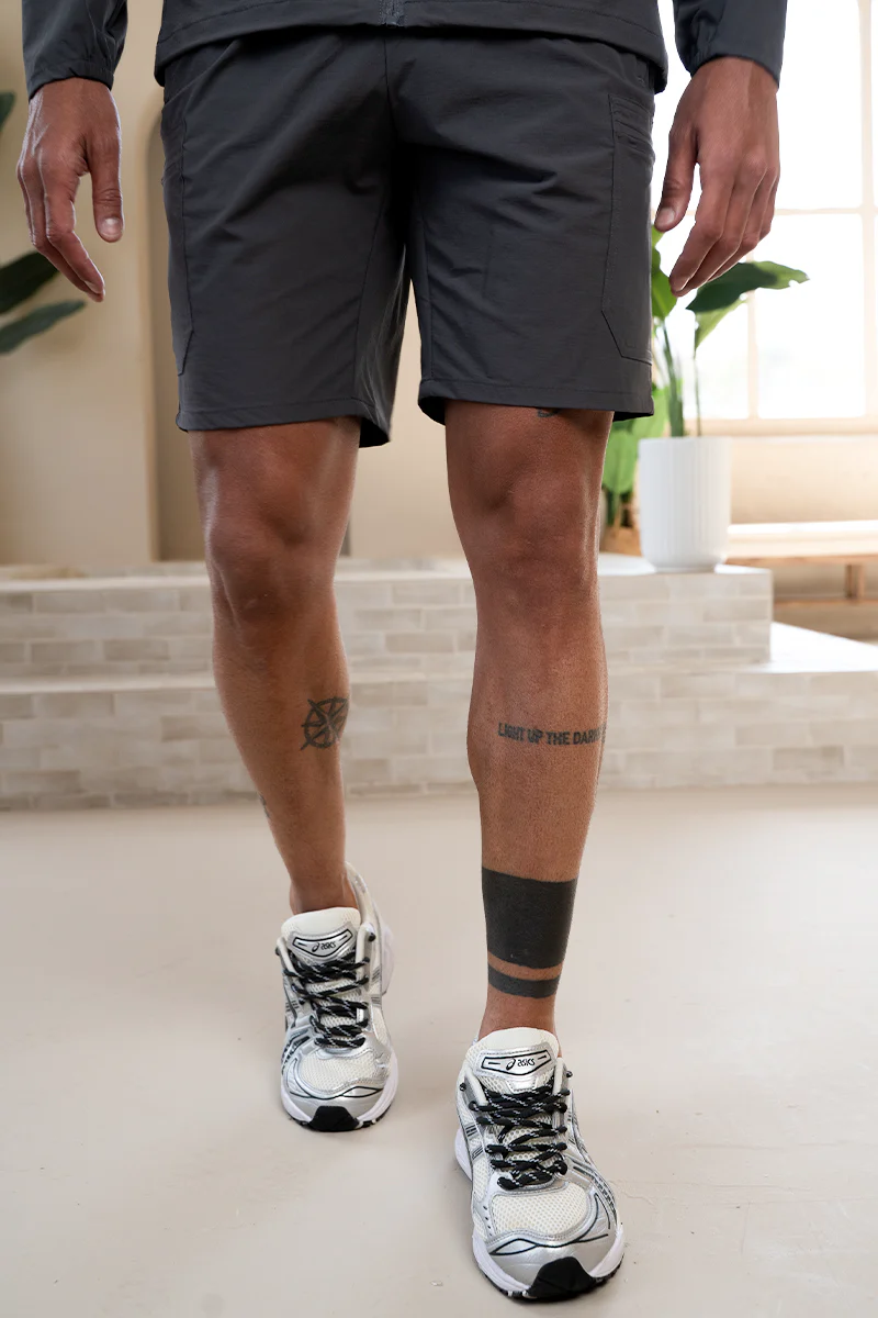 Premium Technical Shorts - Charcoal