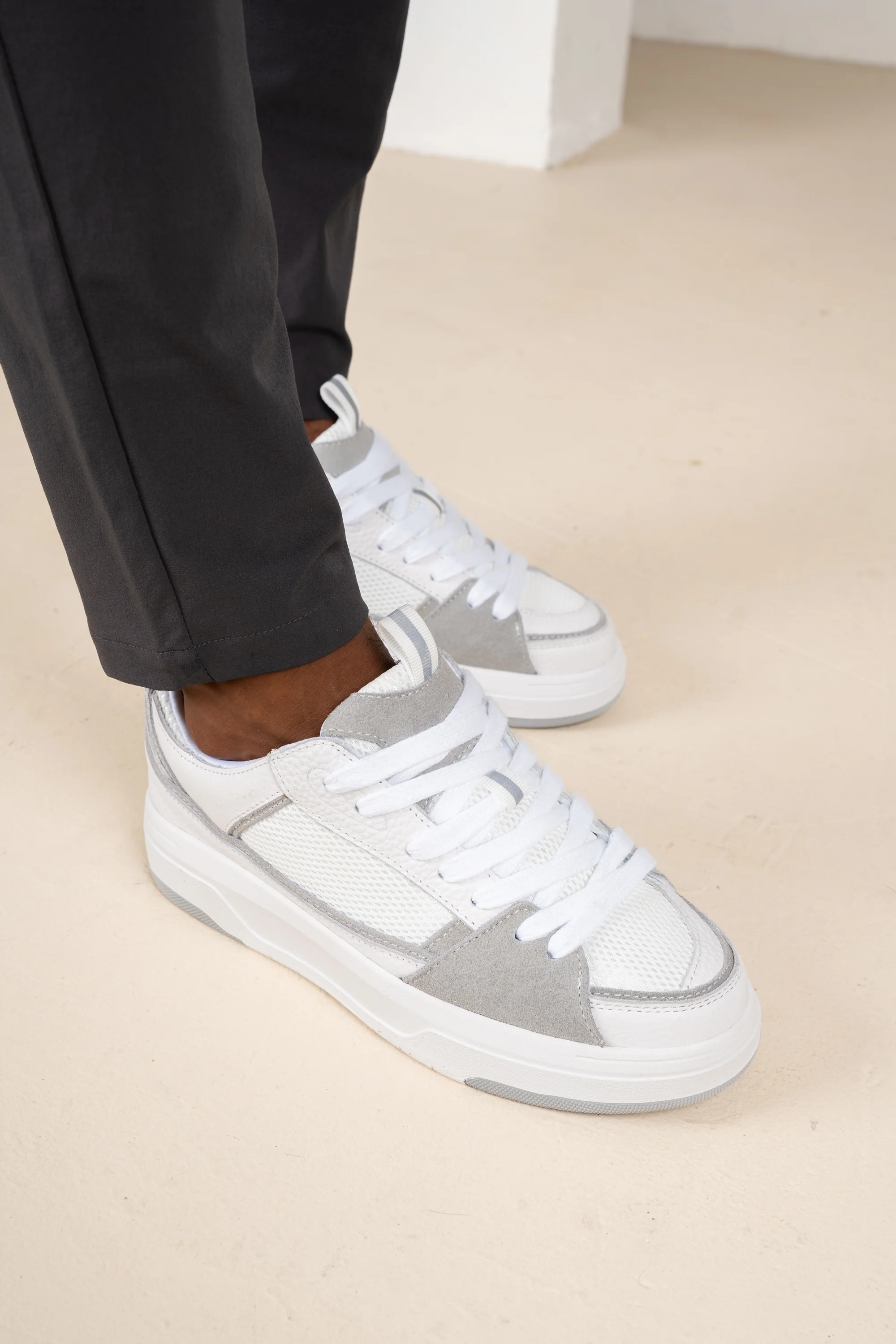 Court Trainers - White