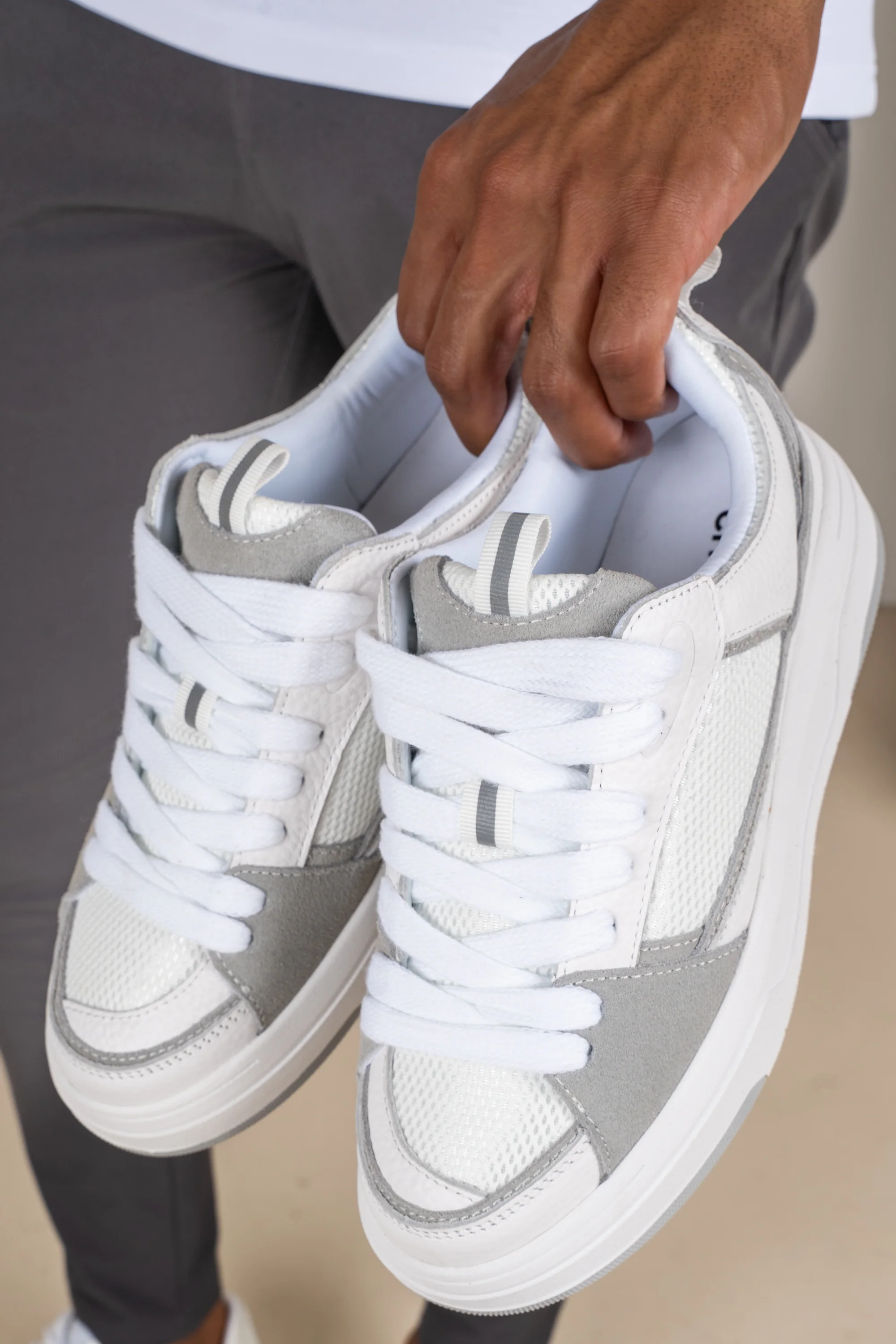 Court Trainers - White