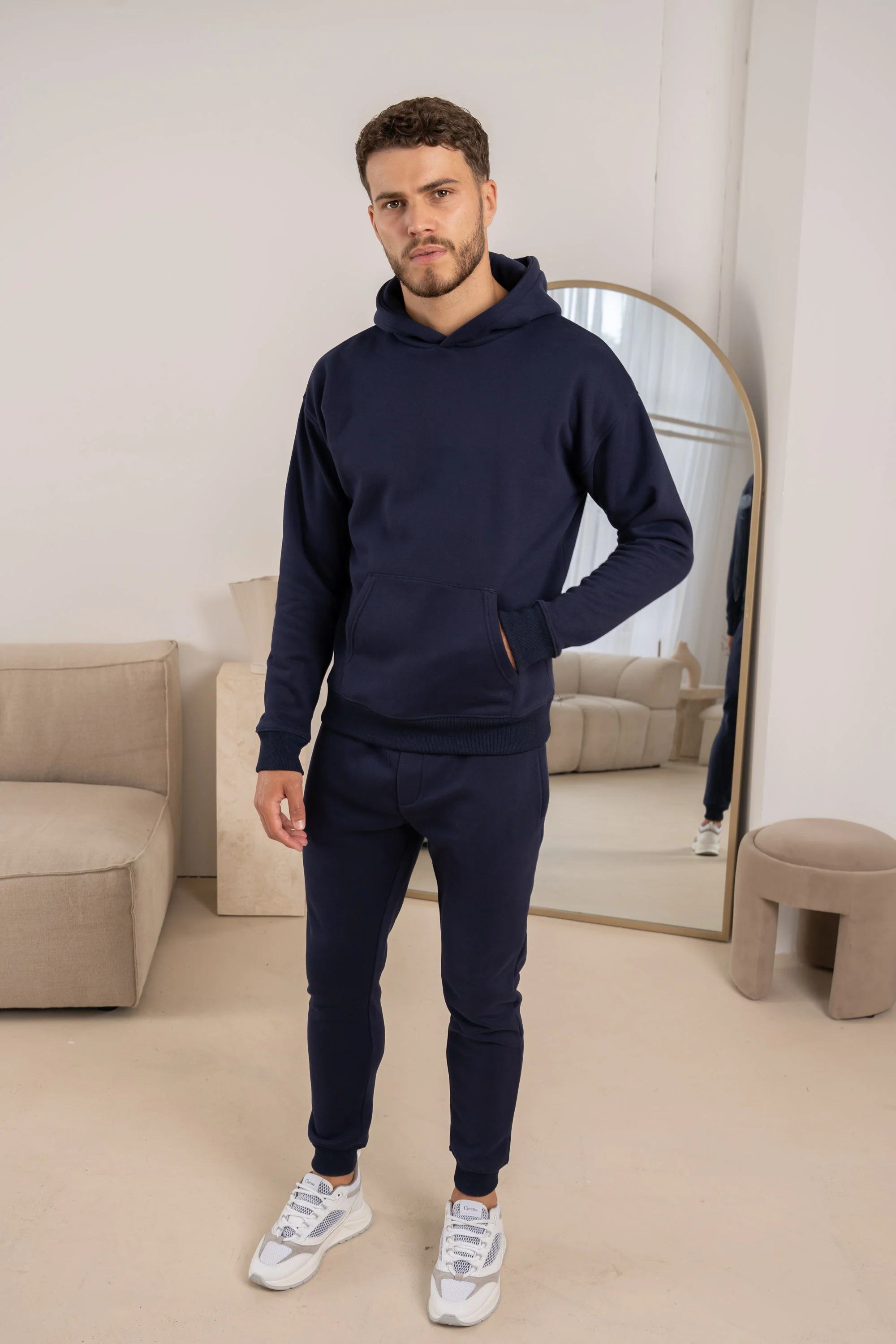 Premium Essential Tracksuit Jogger - Navy