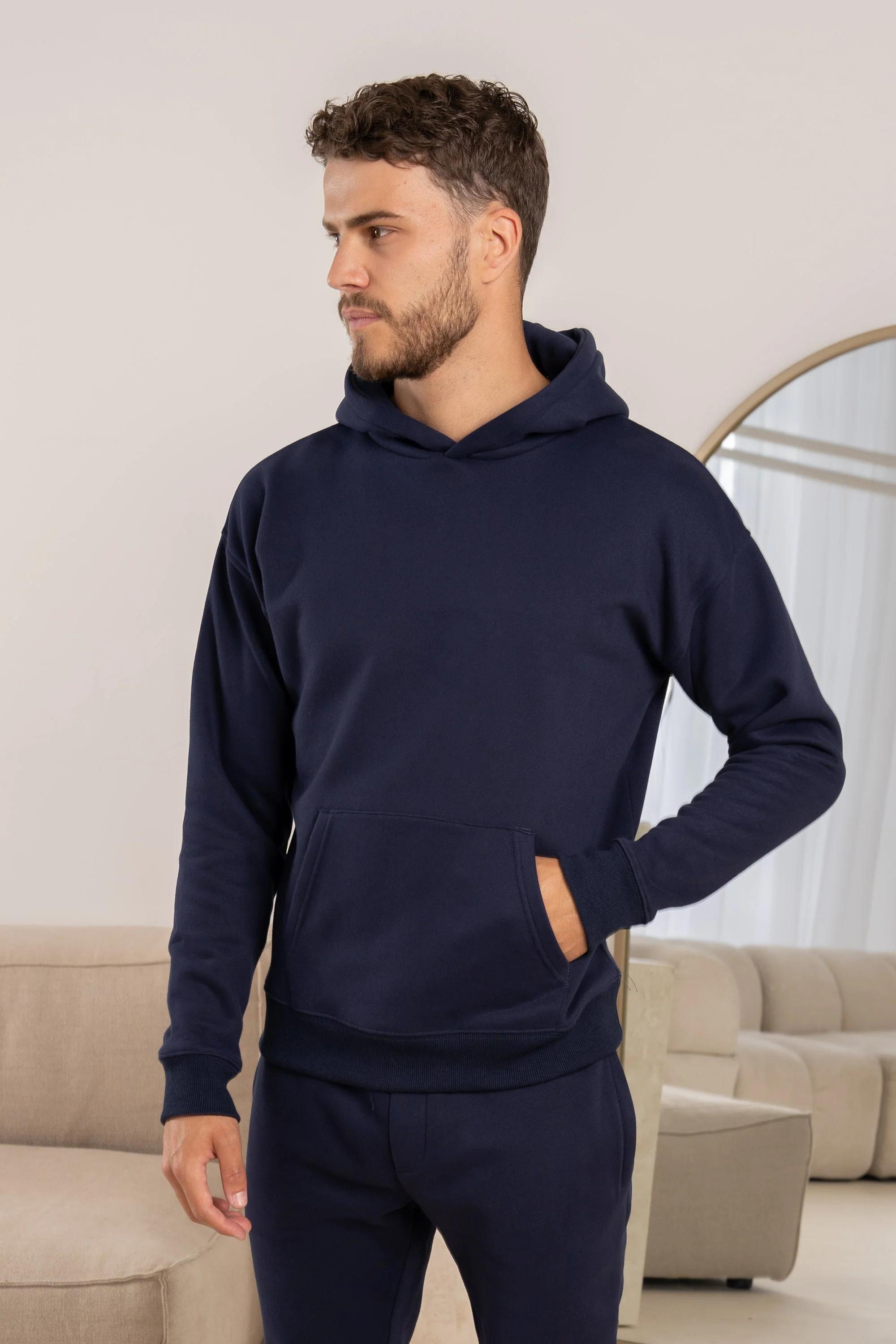 Premium Essential Tracksuit Jogger - Navy