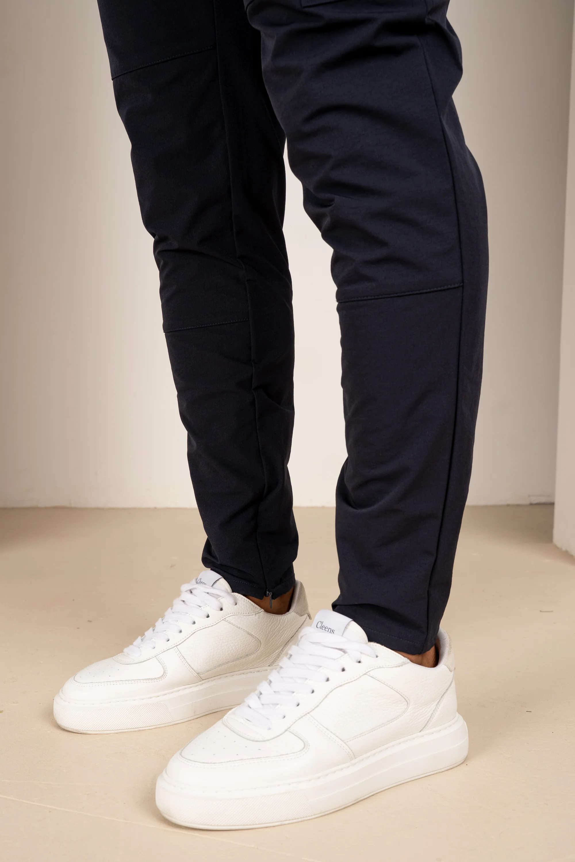 Premium Detail Cargo Pants V2 - Navy