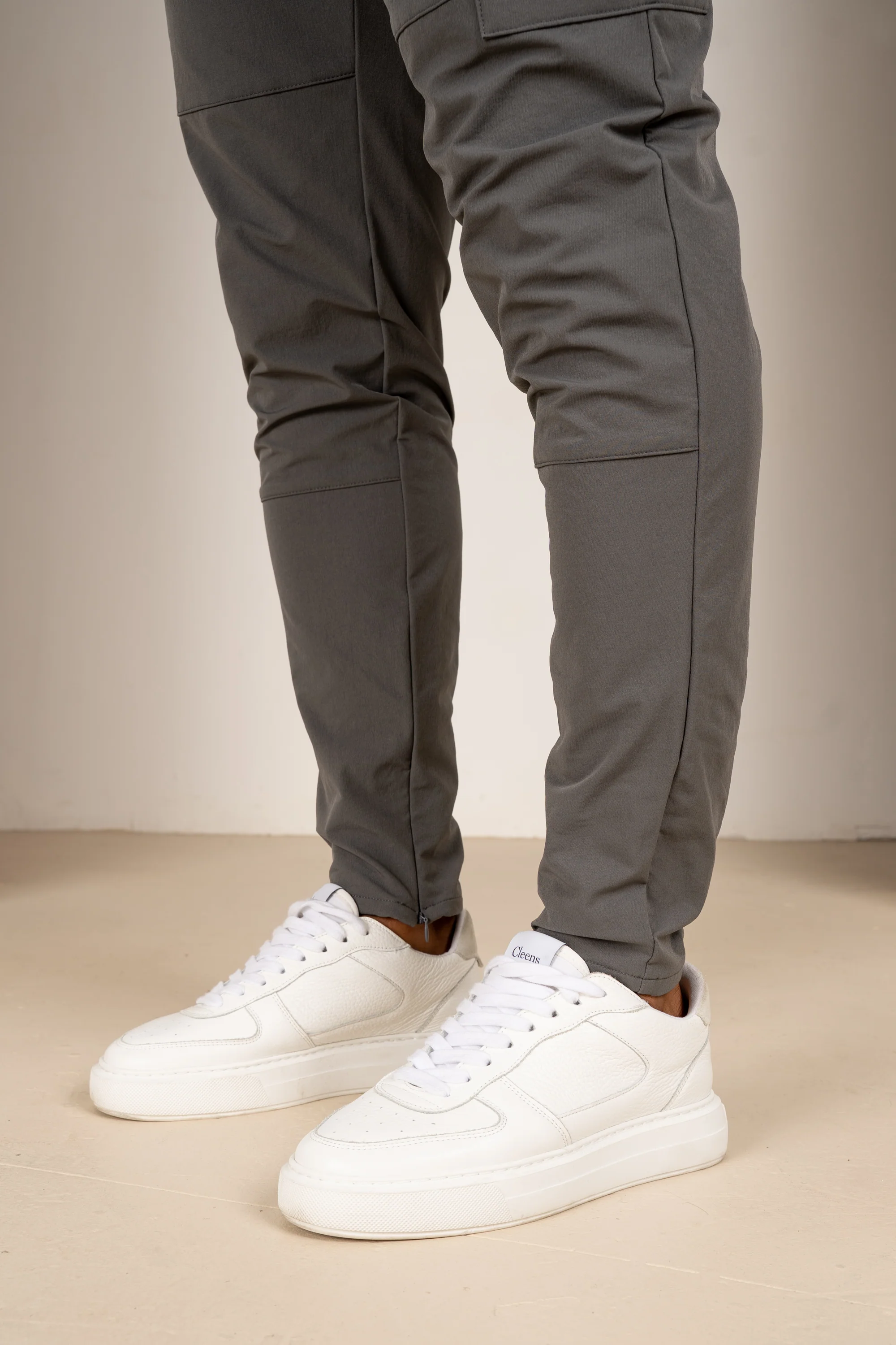 Premium Detail Cargo Pants V2 - Charcoal