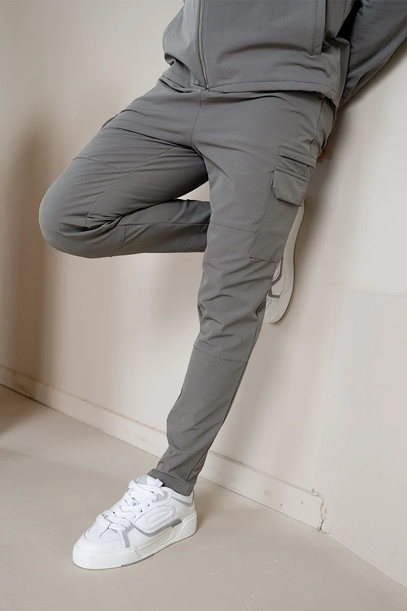 Premium Detail Cargo Pants V2 - Taupe