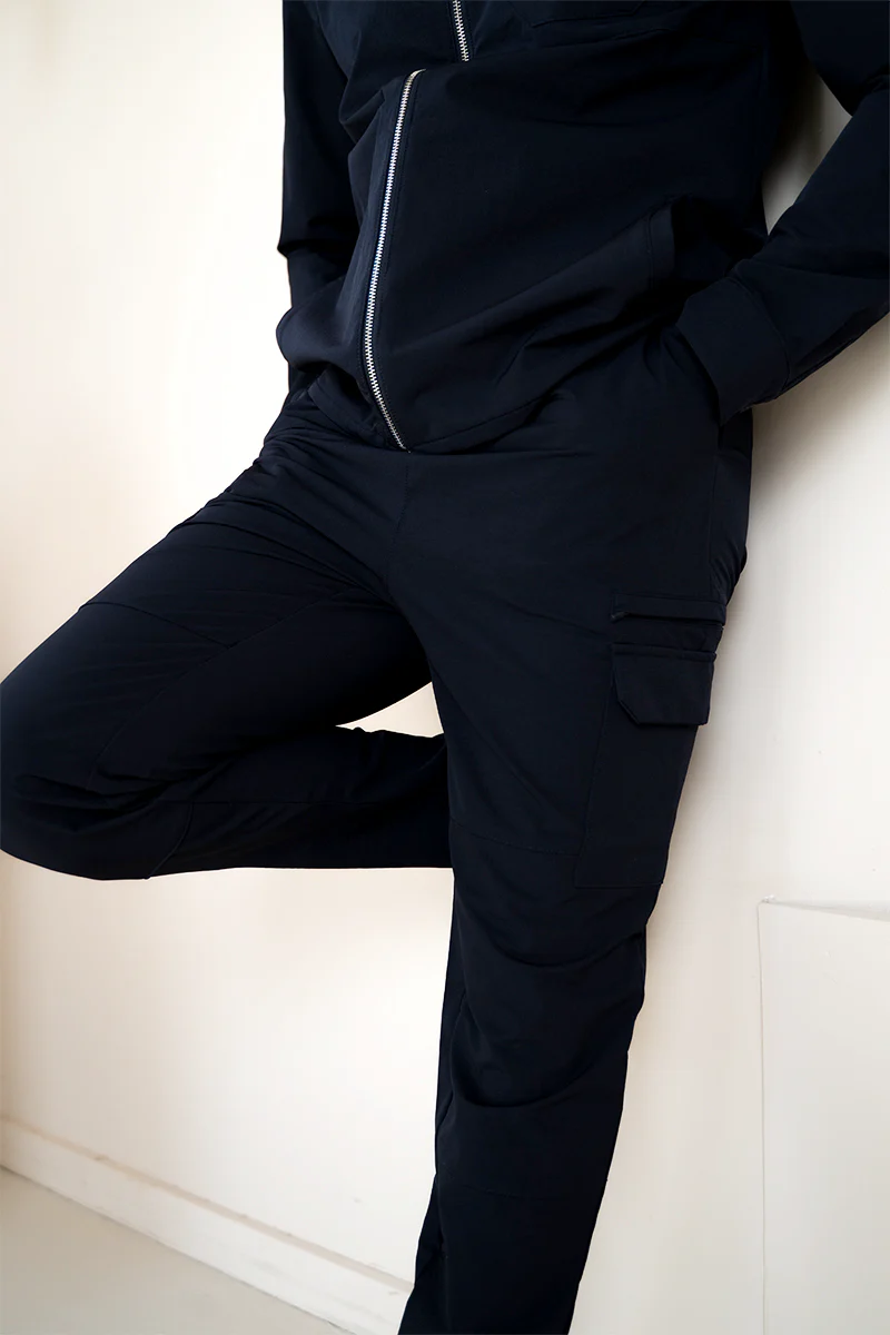 Premium Detail Cargo Jacket V2 - Navy