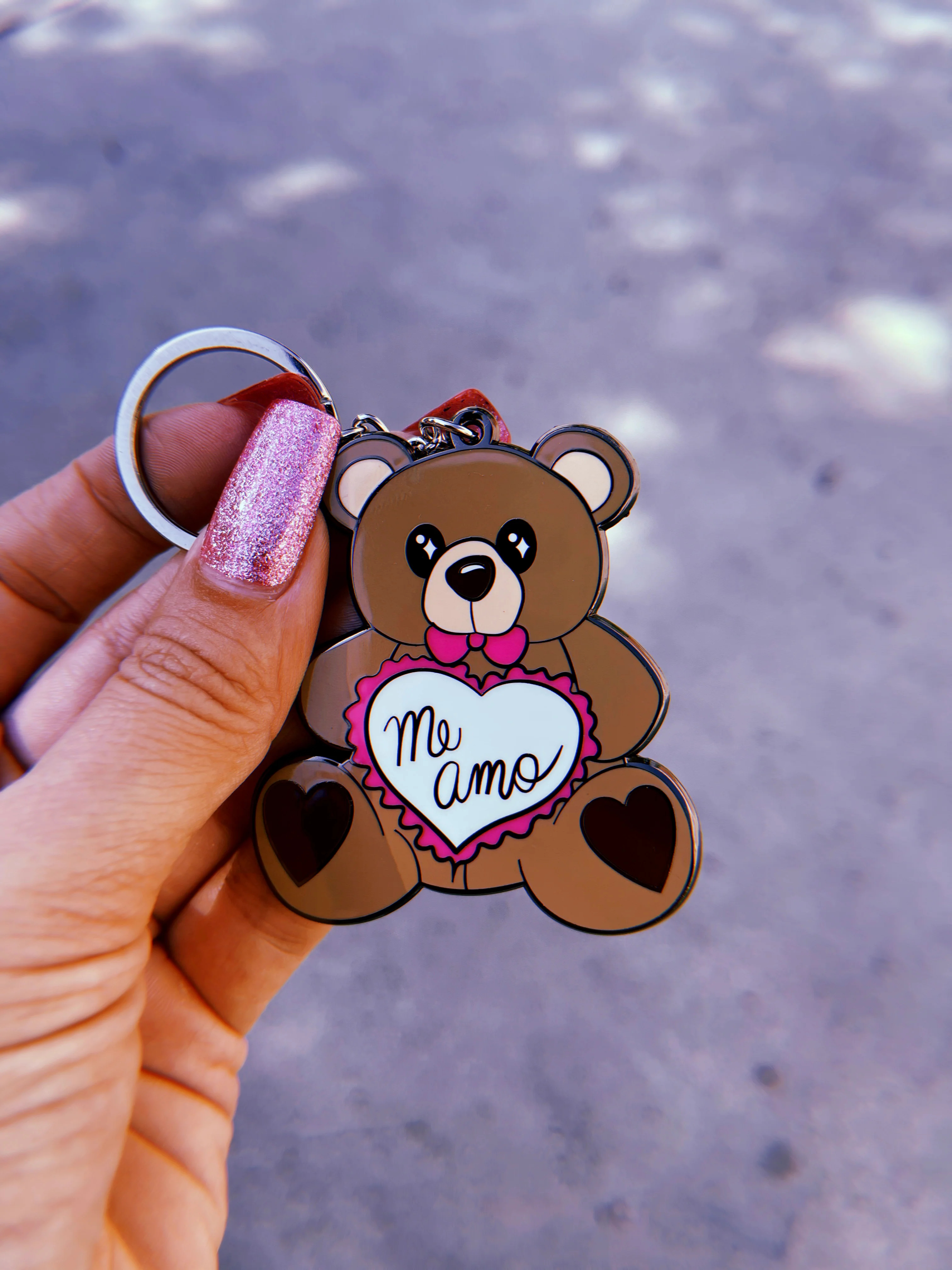 Me Amo Jumbo Keychain