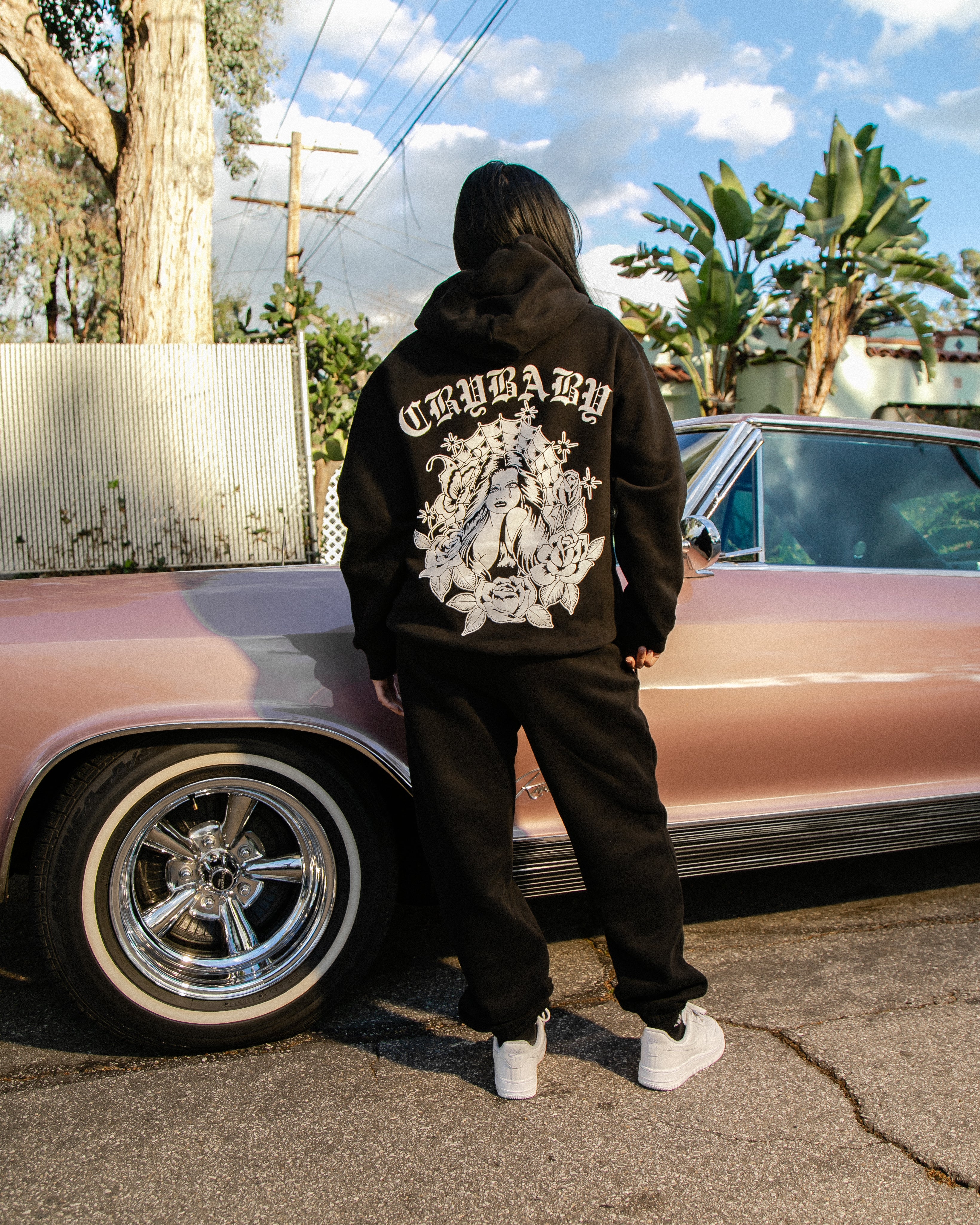 Cry Baby Sweats - Black