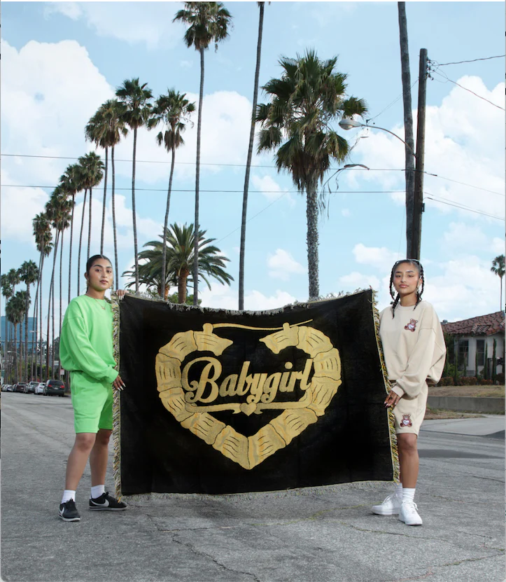 Babygirl Hoop Blanket