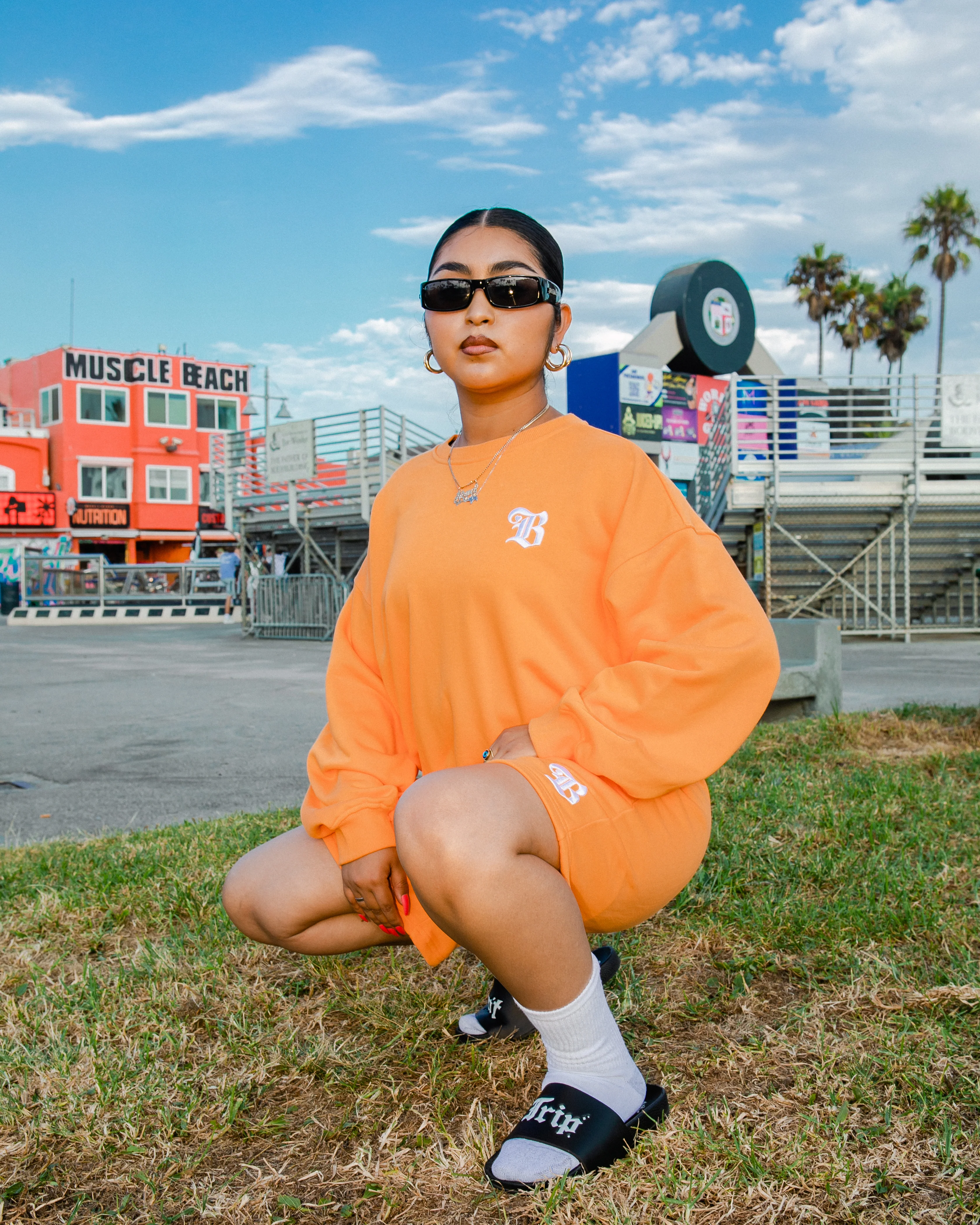 B Love Sweater - Creamsicle