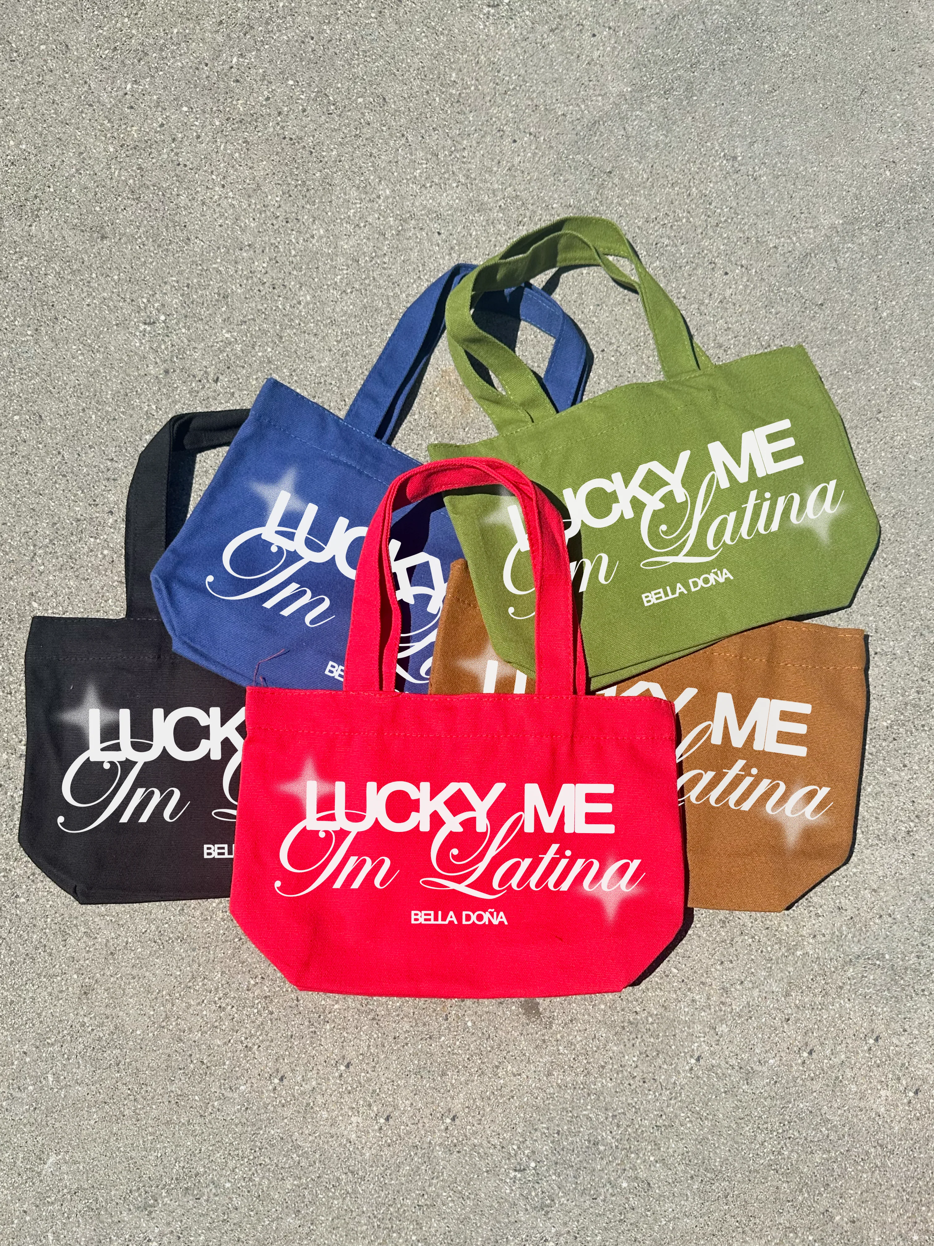 Lucky Me, I'm Latina - Mini First Fridays Tote