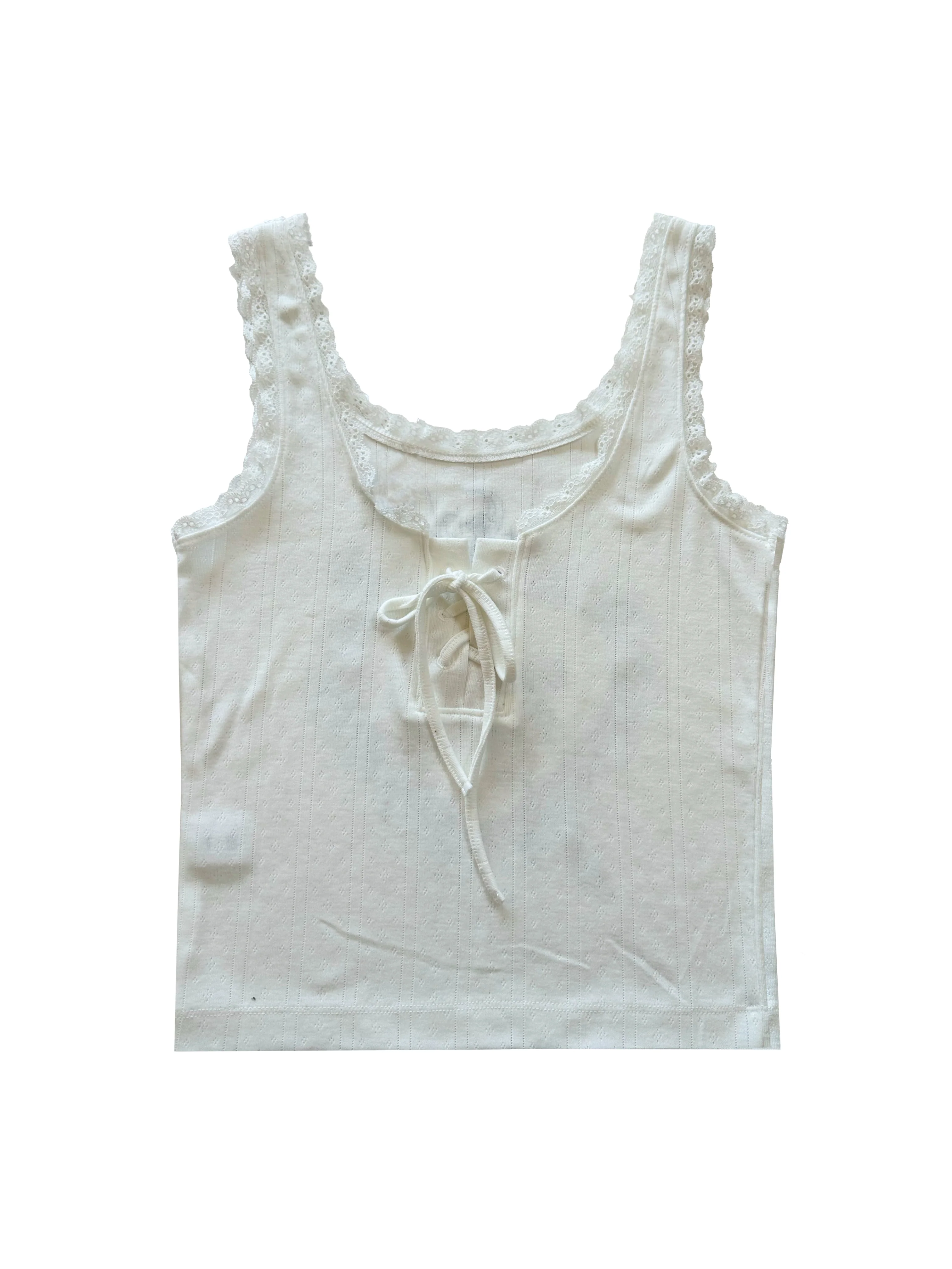 Sacred Heart Tank- White