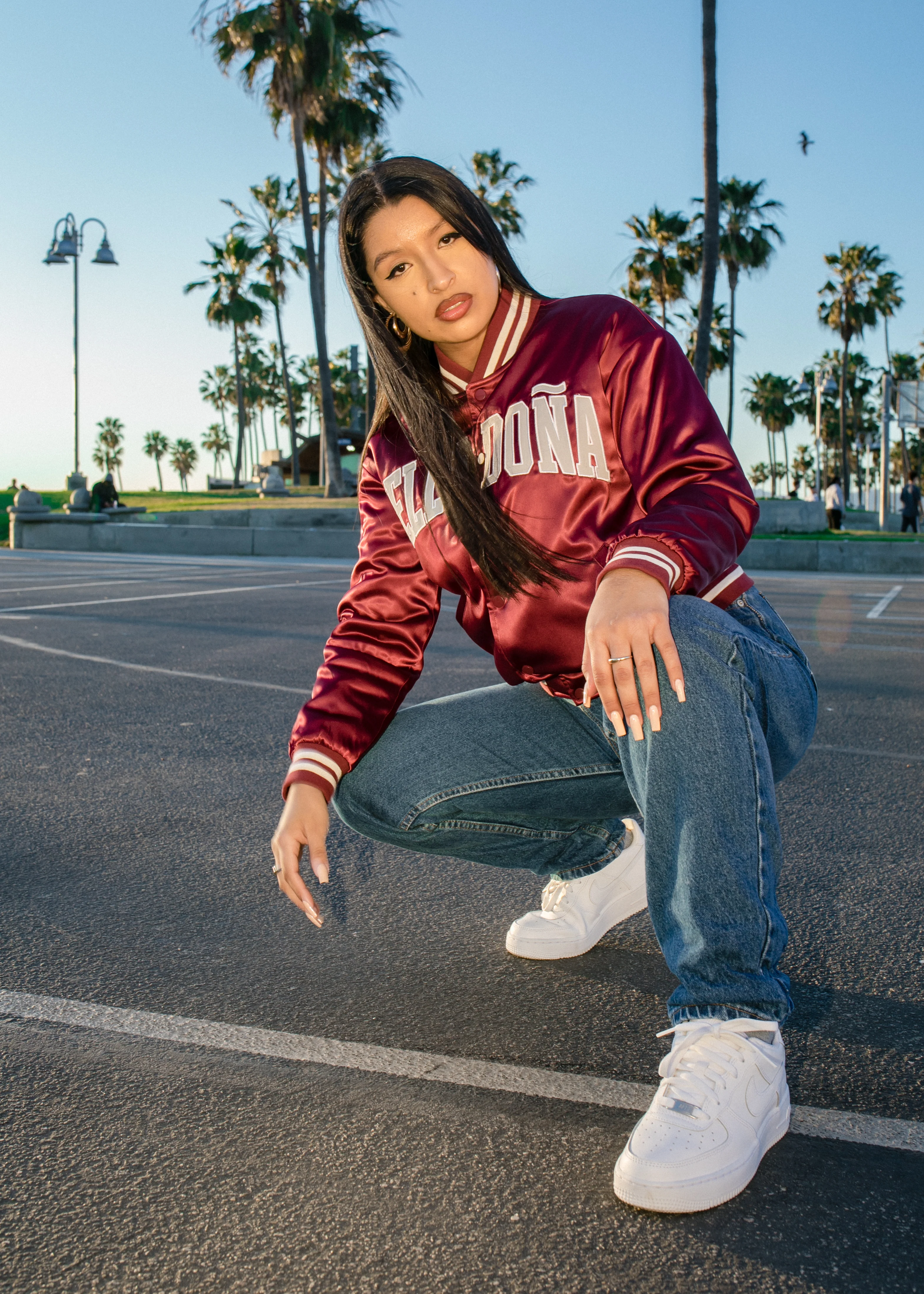 Bella Doña Team Jacket - Burgundy