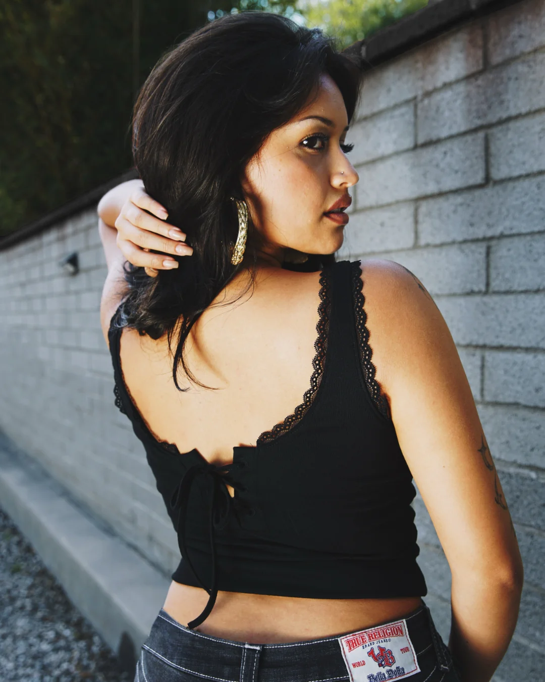 Sacred Heart Tank- Black