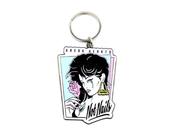 Nail Shop Keychain