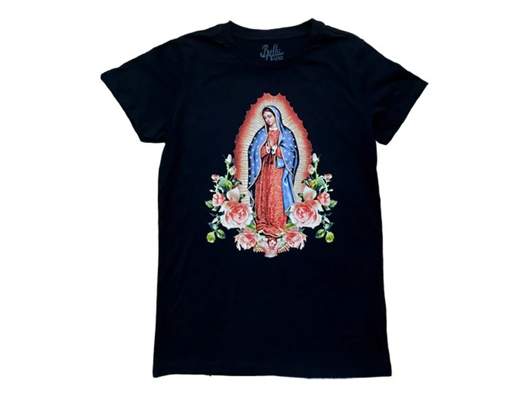 Virgencita Unisex Tee - Black