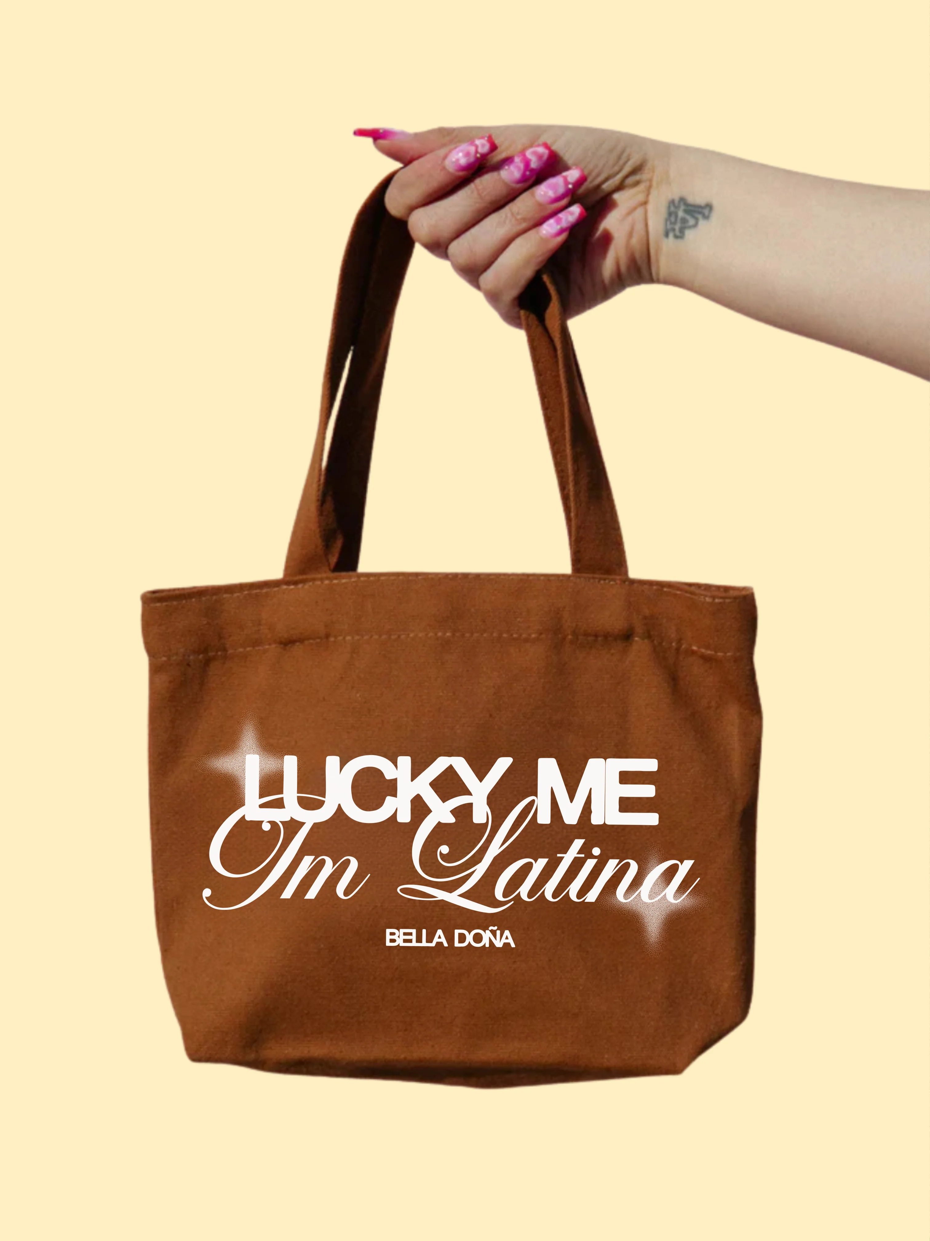 Lucky Me, I'm Latina - Mini First Fridays Tote
