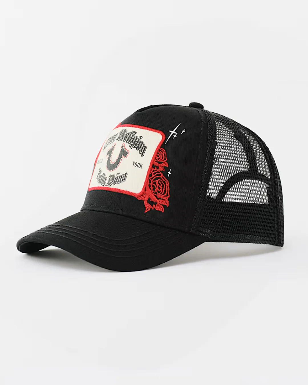 True Religion x Bella Doña - Trucker Hat - Black