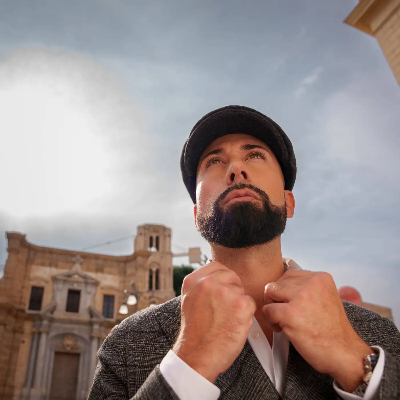 Coppola Inglese Invernale in Lana Vergine Foderata