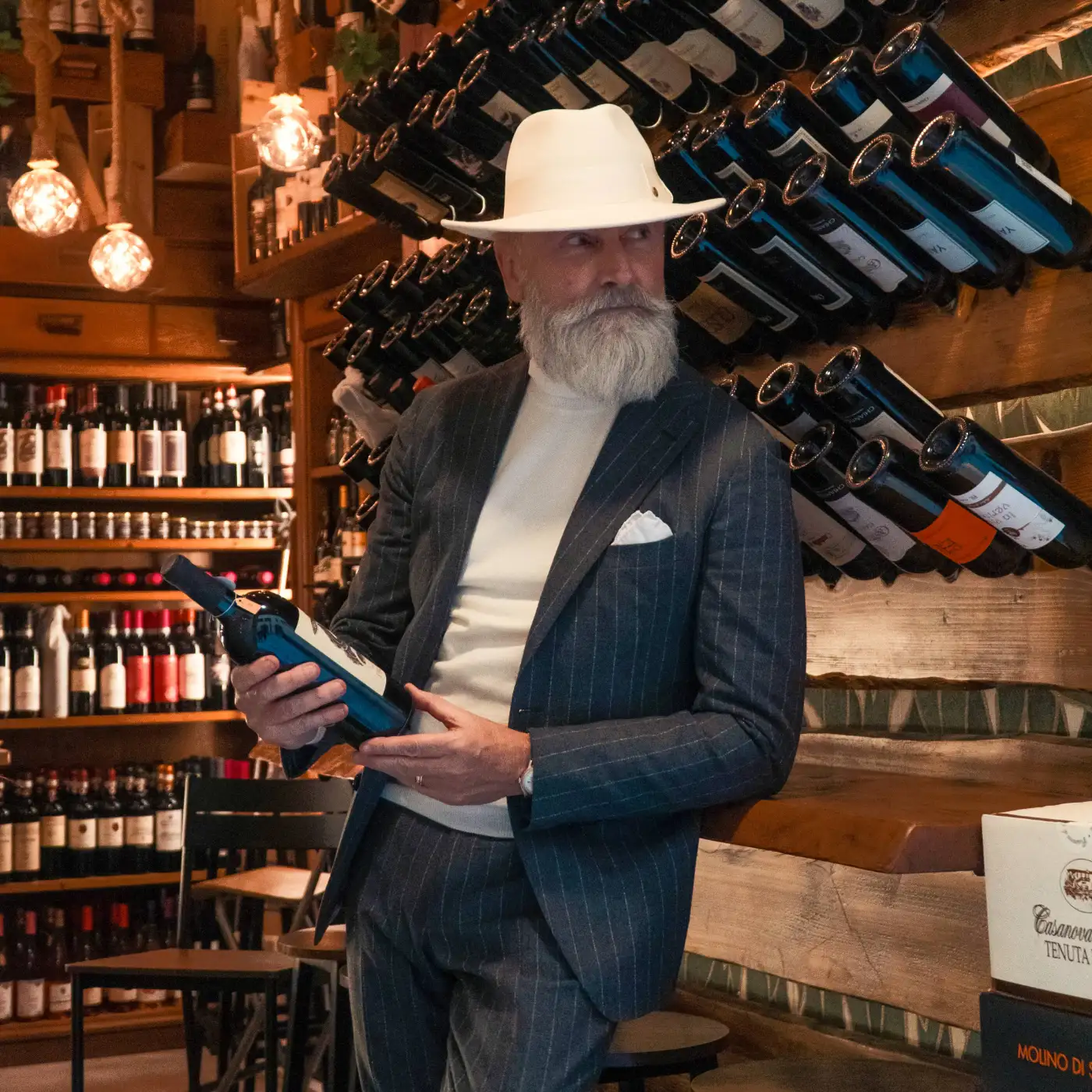 Cappello Fedora Coccos in Feltro di Lana Merinos