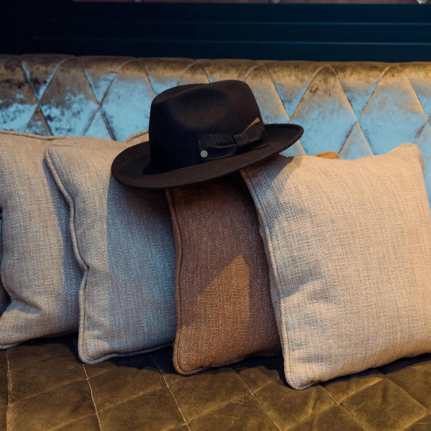 Cappello Fedora Coccos in Feltro di Lana Merinos