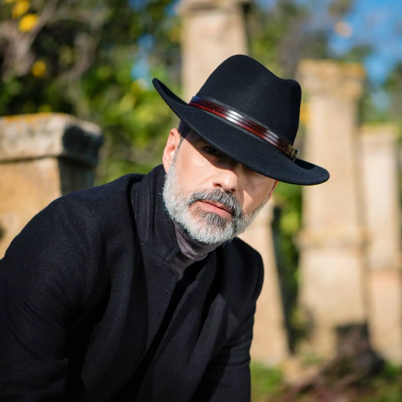 Cappello Fedora Classico in Feltro di Lana Merinos Antipioggia