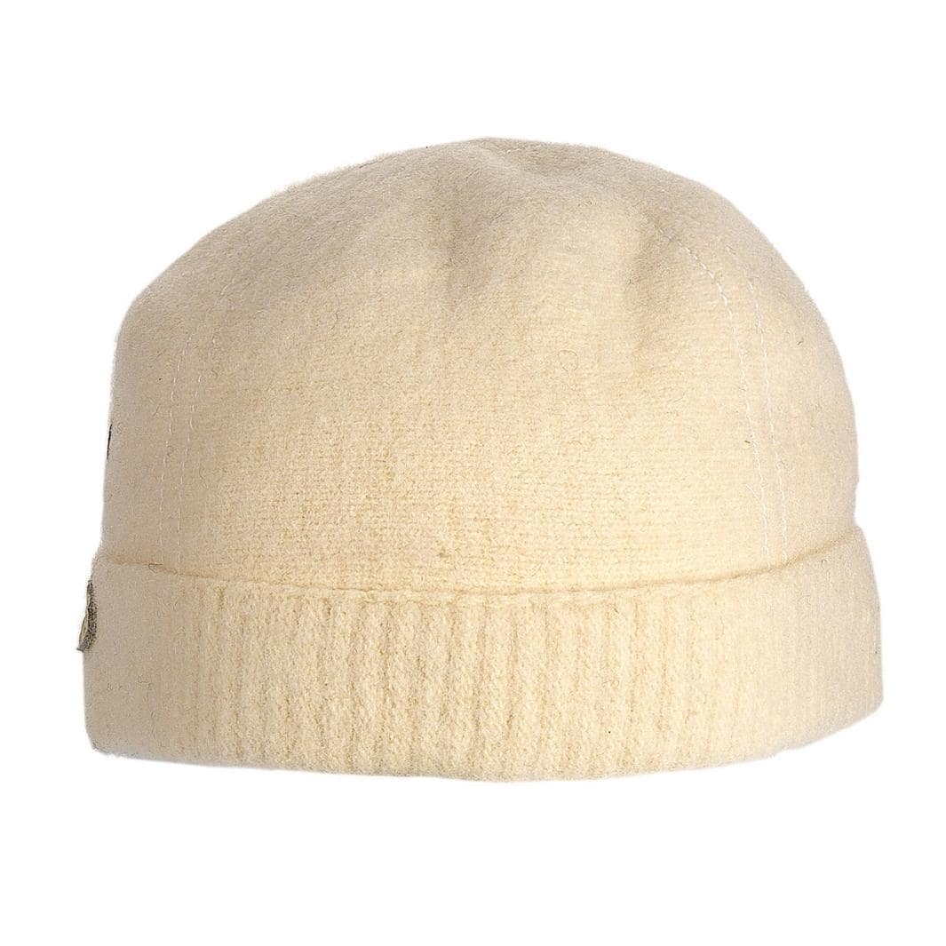 Berretto Invernale in Lana con Risvolto a Costine