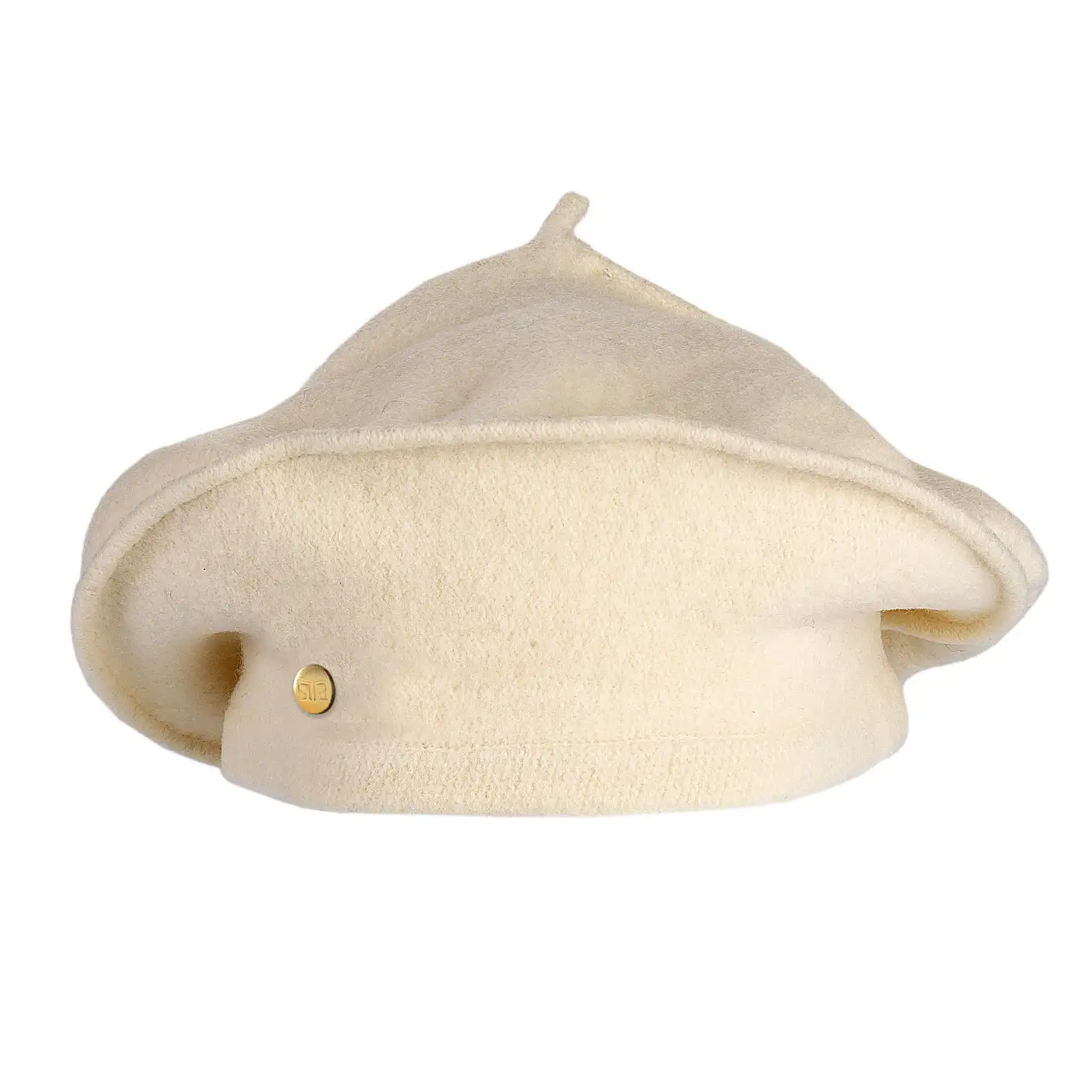 Basco alla Francese con Cucitura a Spirale in Lana