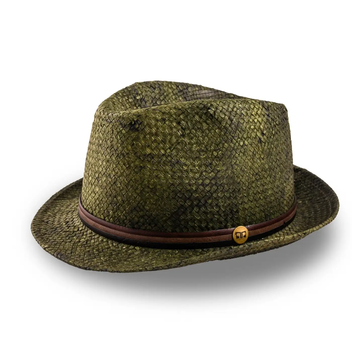 Cappello Trilby a Tesa Corta Stonewashed