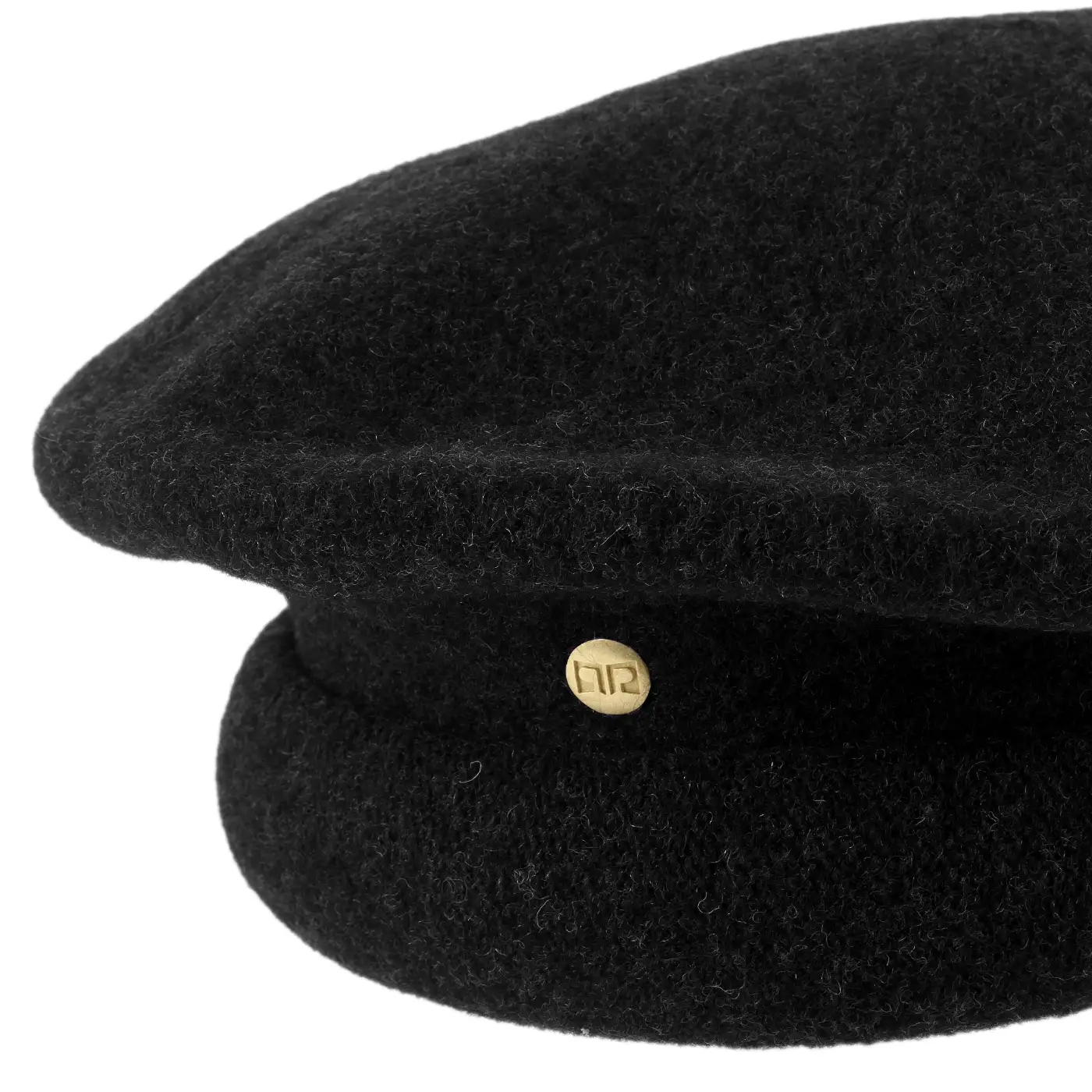 Basco Parigino in Lana Vergine con Risvolto Arricciato