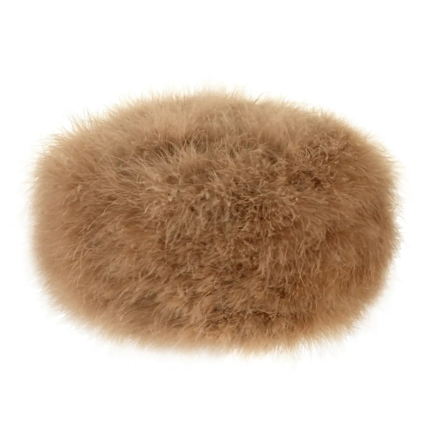 Colbacco in Piumaggio Naturale di Gallopavo Meleagris