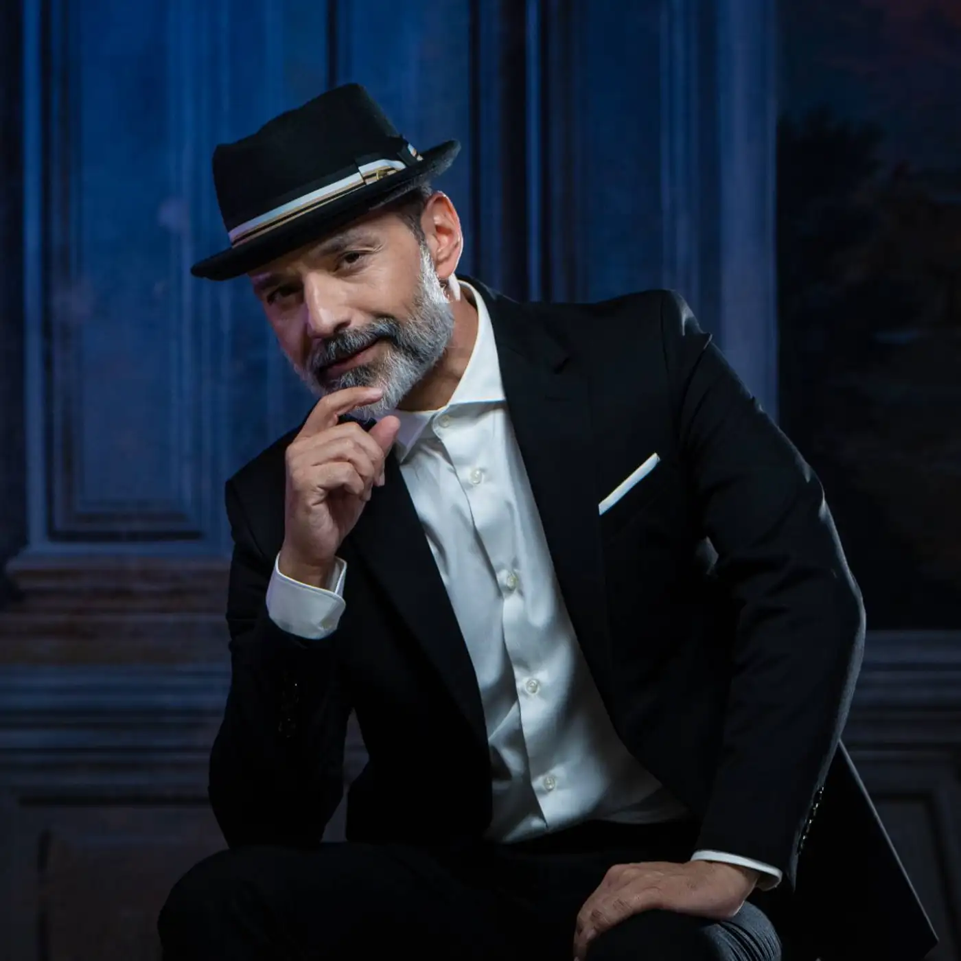 Cappello Pork Pie Classico in Feltro di Lana Merinos