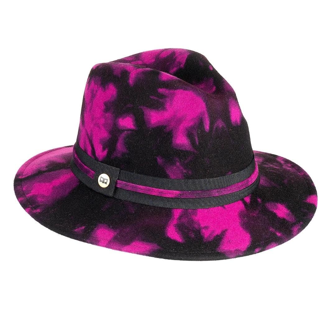 Cappello Fedora a Tesa Media in Feltro di Lana Merinos Maltinto