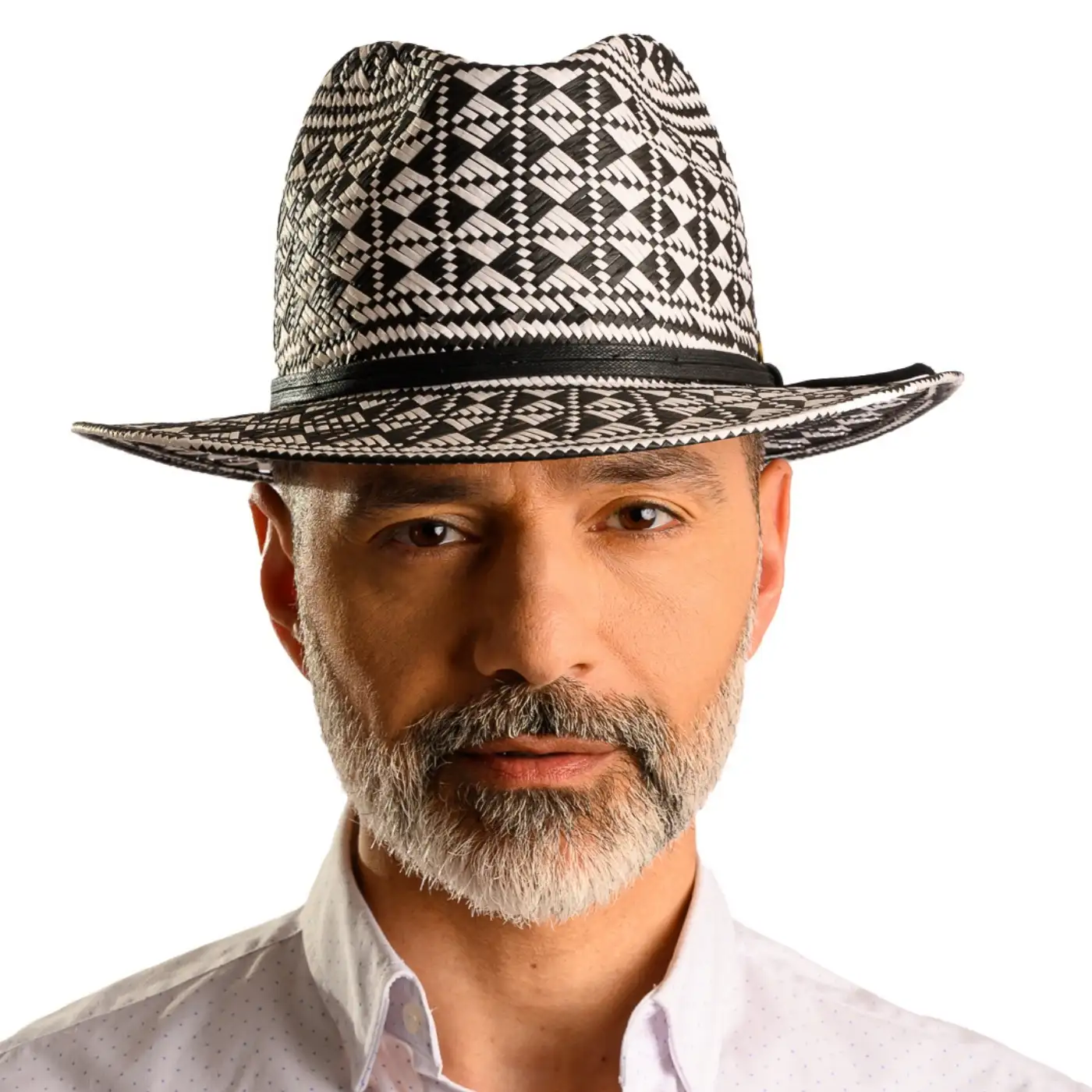 Cappello da Mare a Fantasia Geometrica