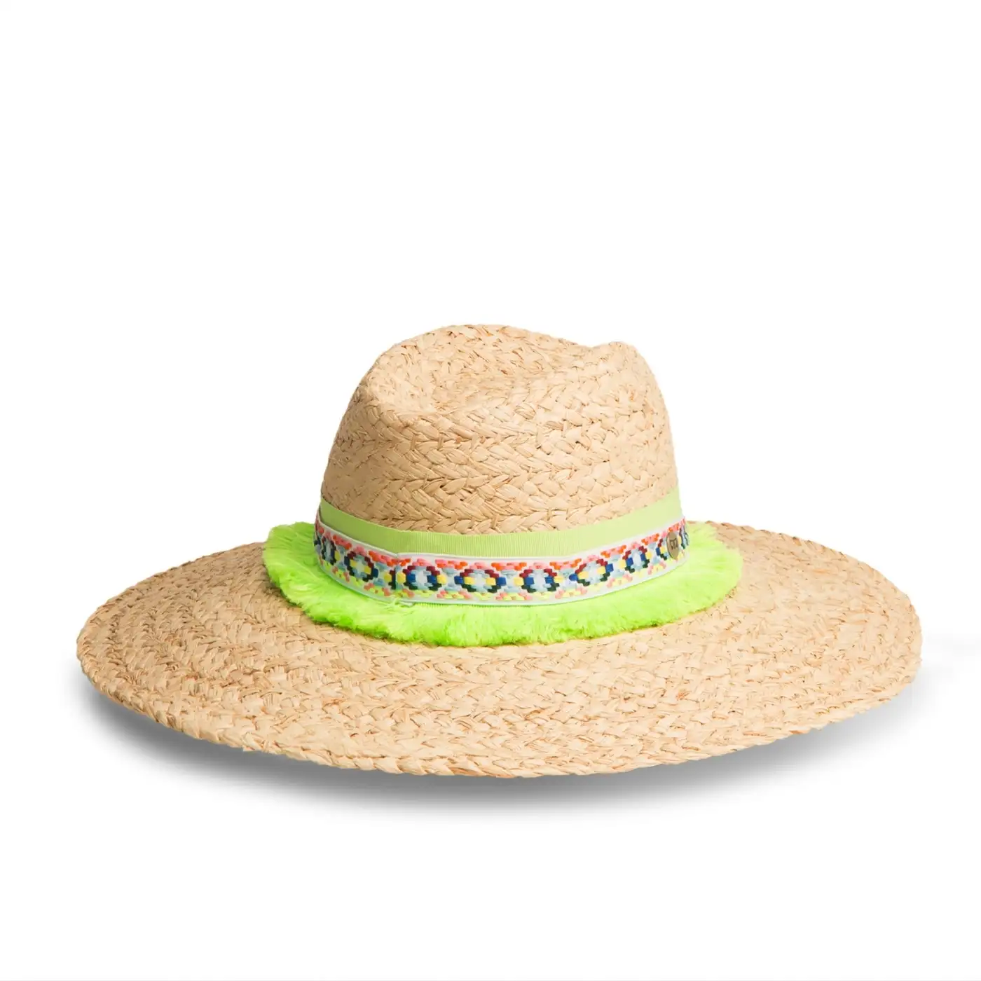 Cappello da Mare a Tesa Larga in Rafia