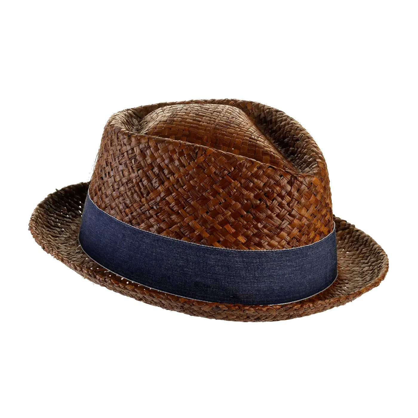 Cappello Pork Pie Estivo in Rafia