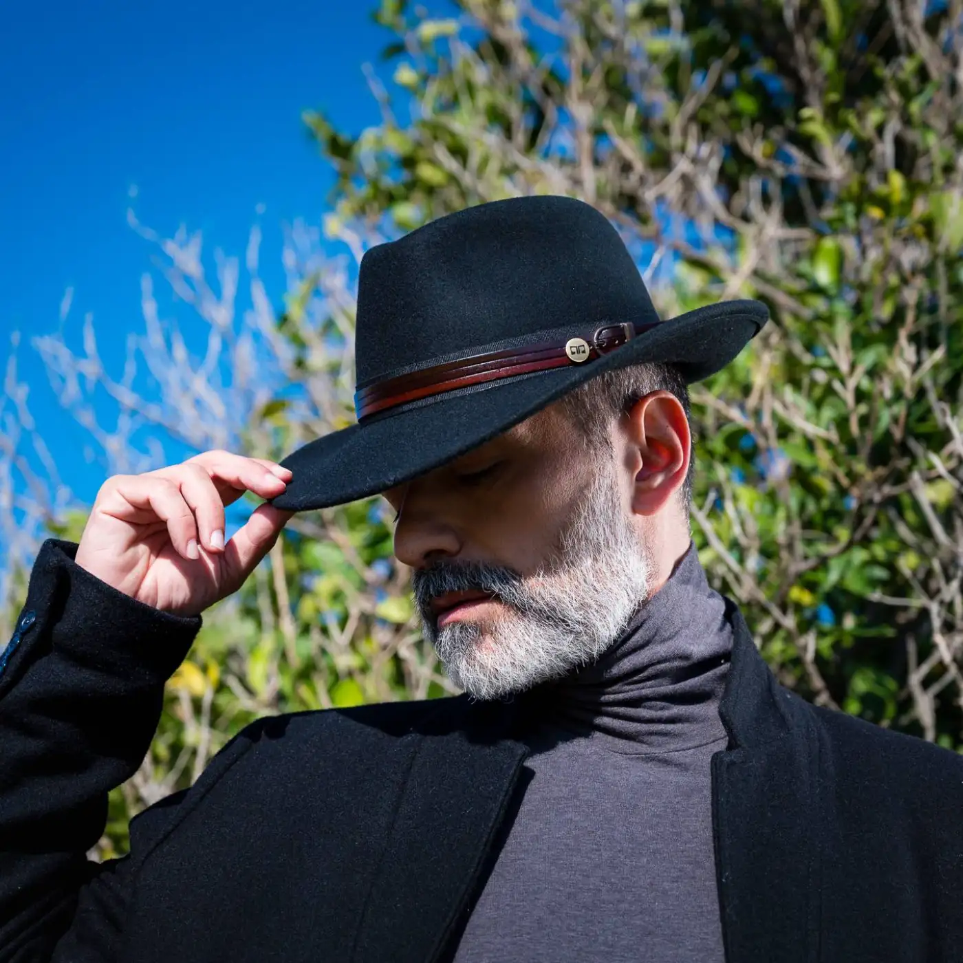 Cappello Fedora Classico in Feltro di Lana Merinos Antipioggia