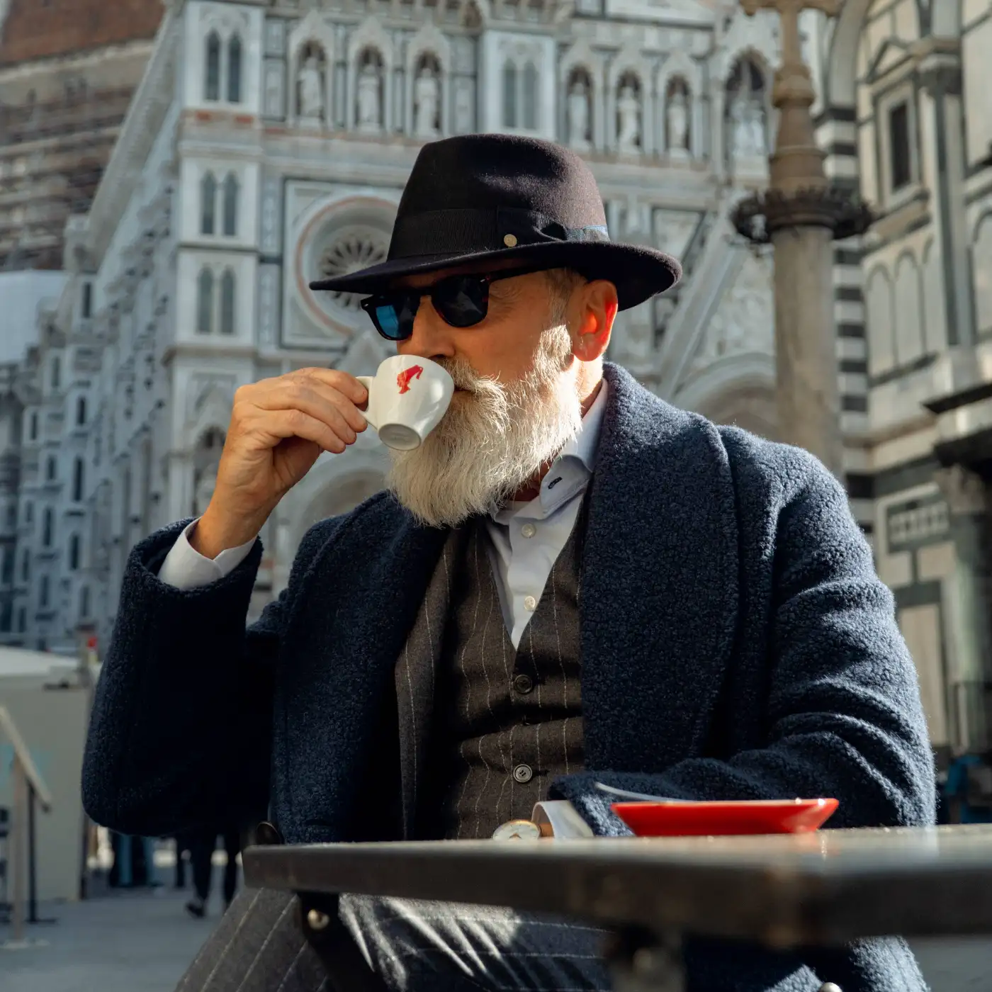 Cappello Fedora Coccos in Feltro di Lana Merinos