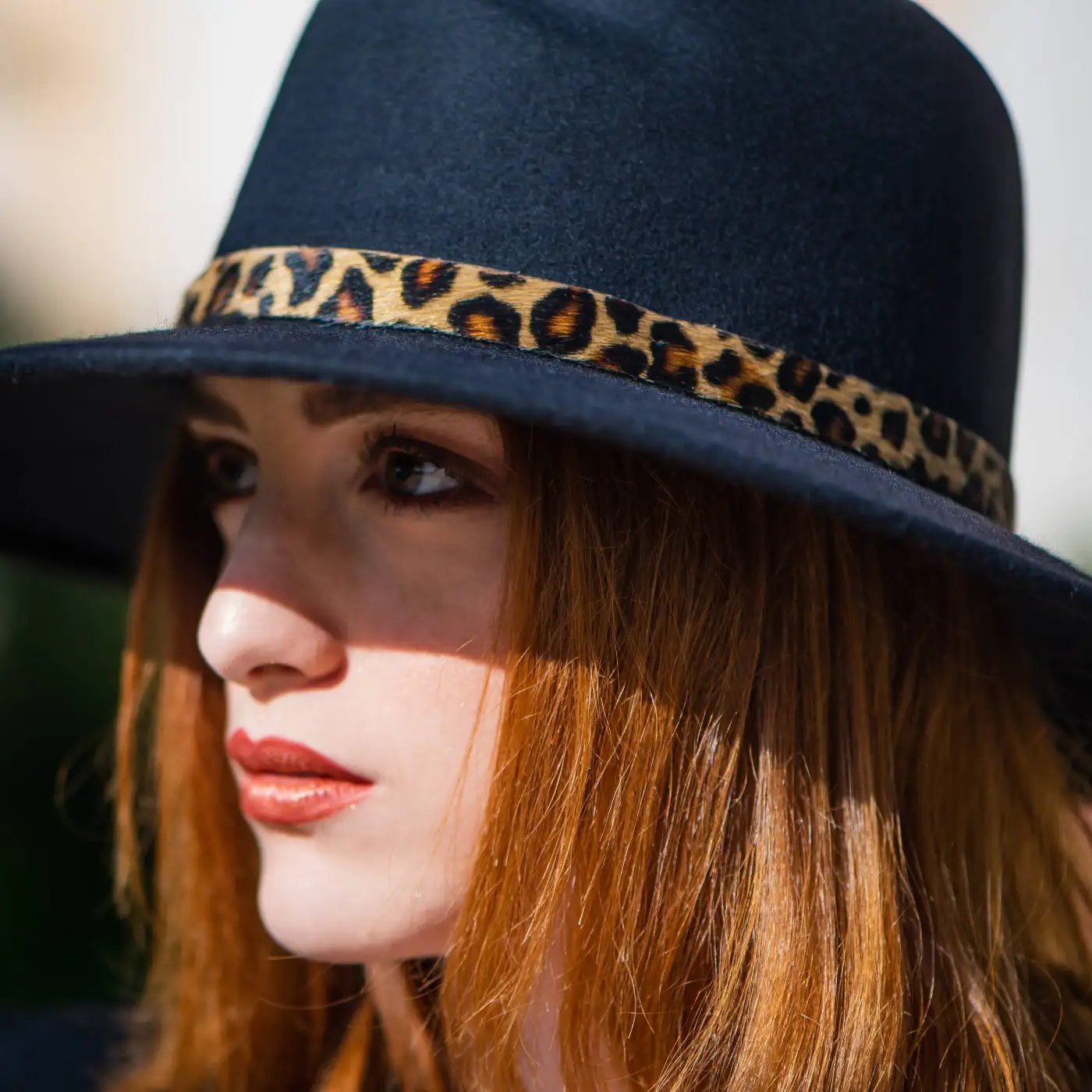 Cappello a Tesa Media Corona Twisted in Feltro di Lana Merinos