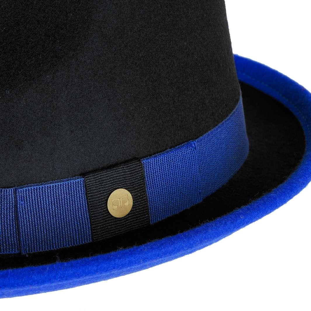 Cappello Trilby Michael Jackson in Feltro di Lana Merinos Bicolore