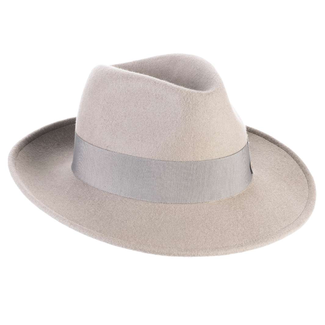 Cappello Fedora Coccos in Feltro di Lana Merinos