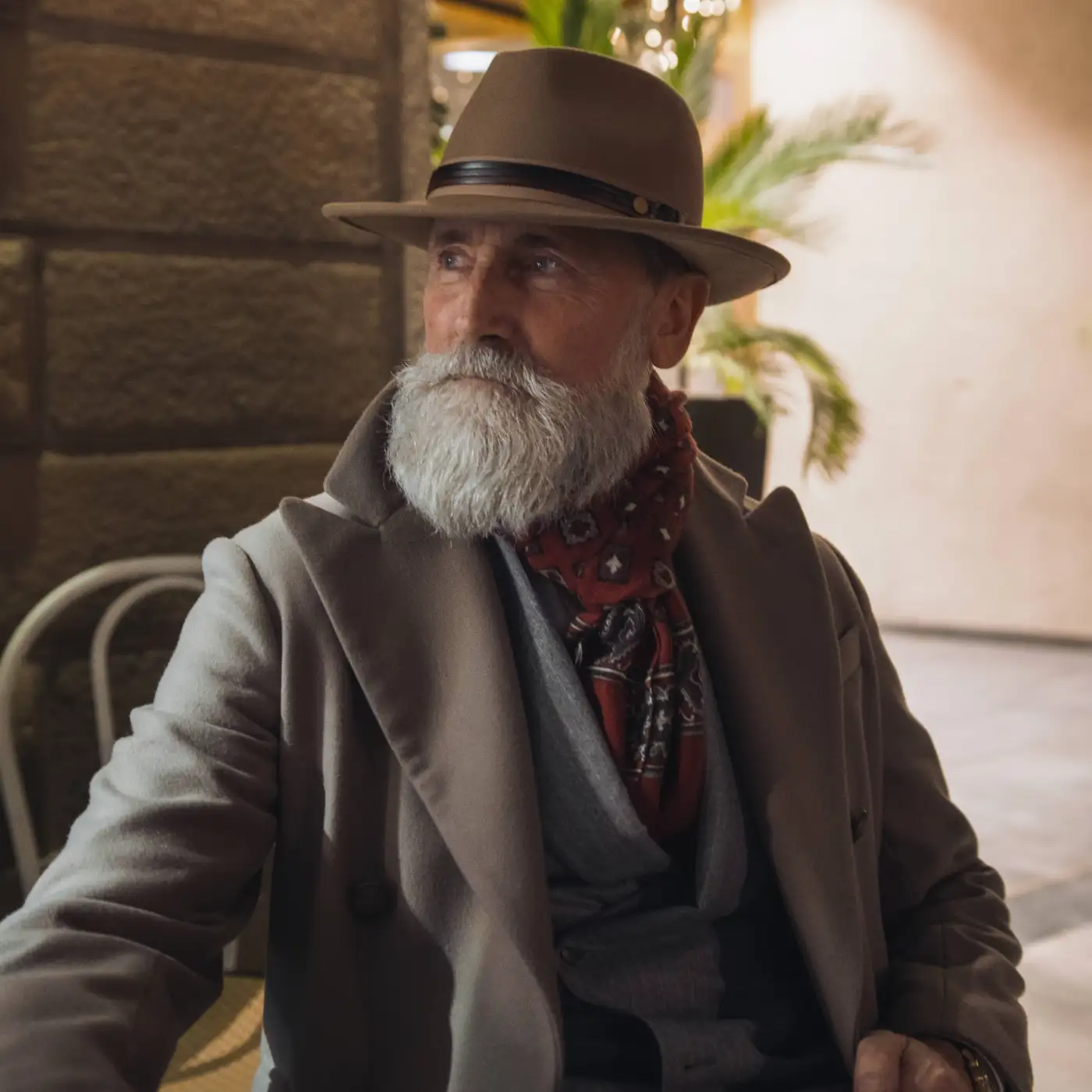 Cappello Fedora Classico in Feltro di Lana Merinos Antipioggia