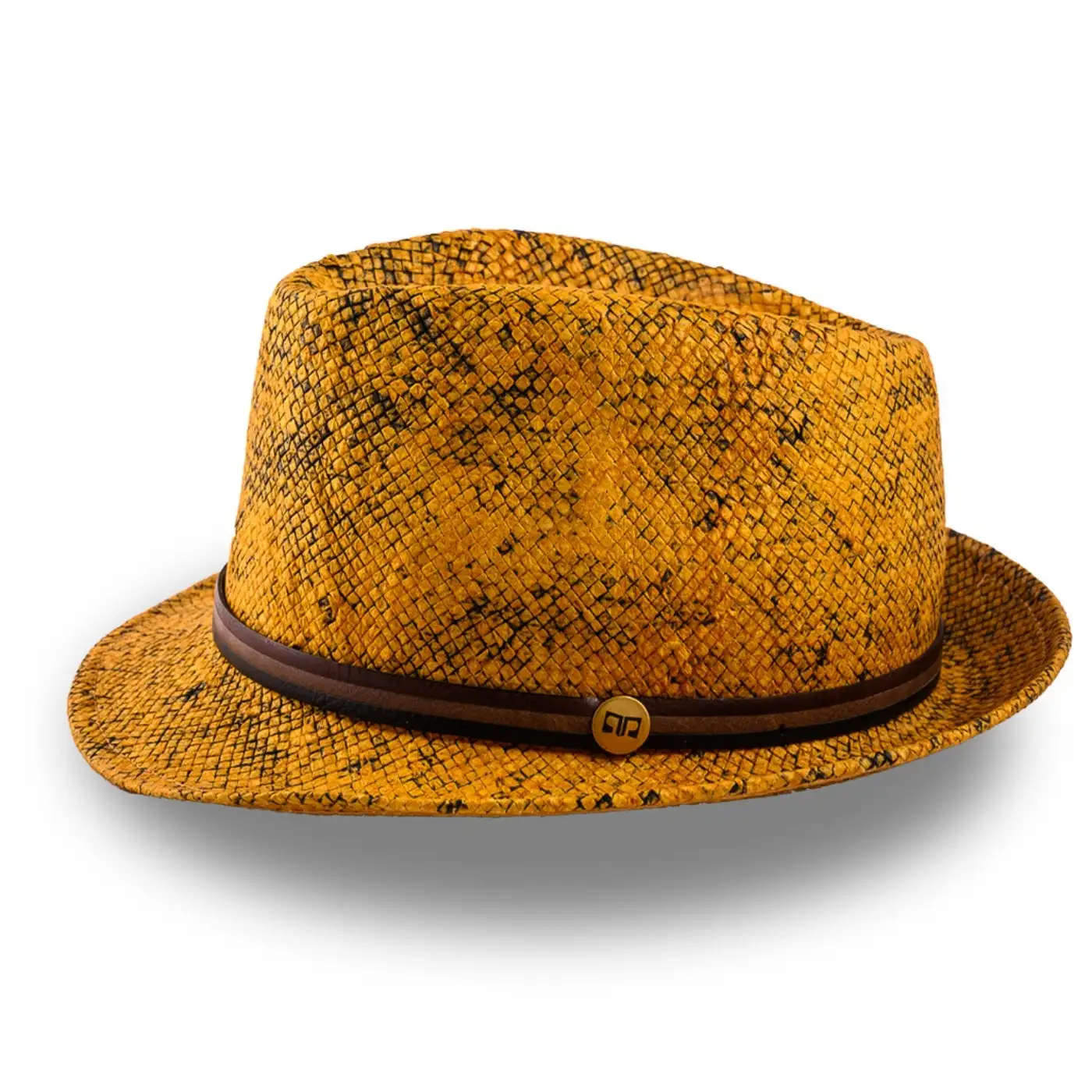 Cappello Trilby a Tesa Corta Stonewashed