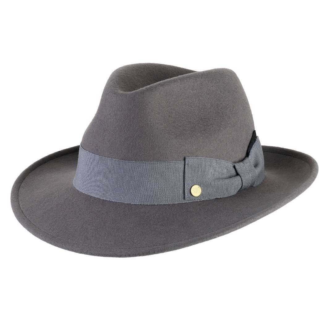 Cappello Fedora Coccos in Feltro di Lana Merinos