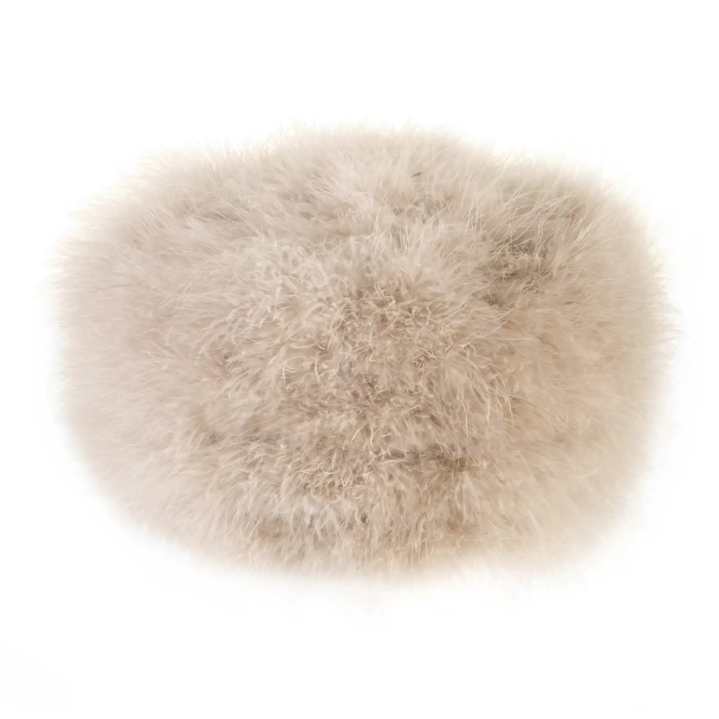 Colbacco in Piumaggio Naturale di Gallopavo Meleagris