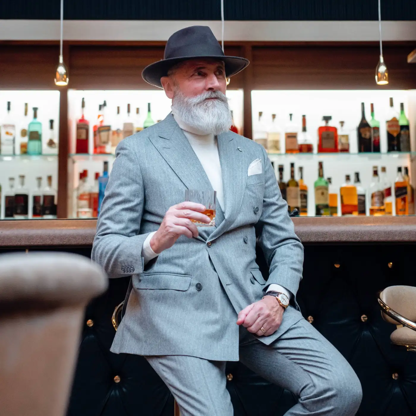 Cappello Fedora Coccos in Feltro di Lana Merinos