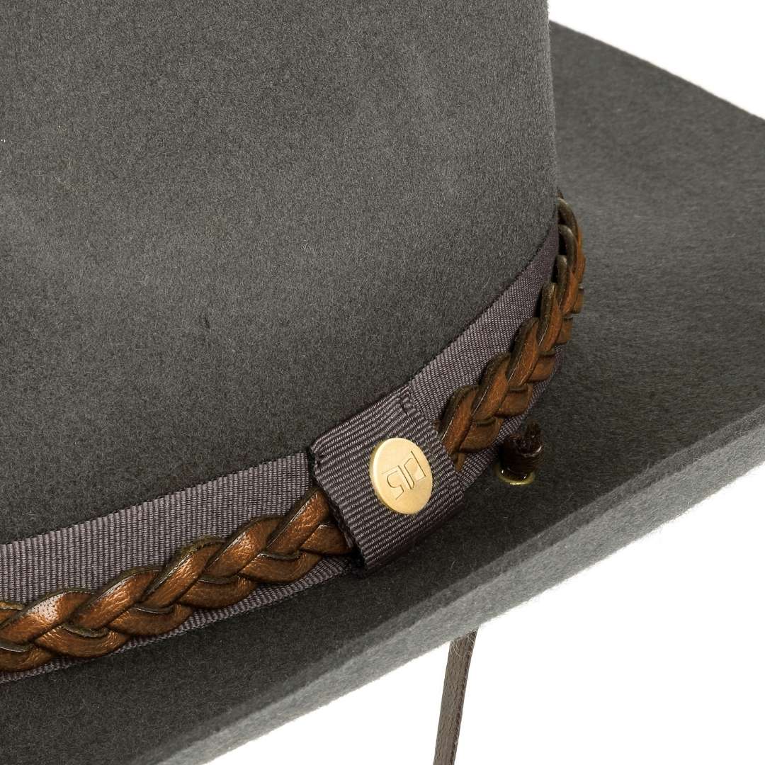 Cappello da Cowboy in Feltro di Lana Merinos Antipioggia