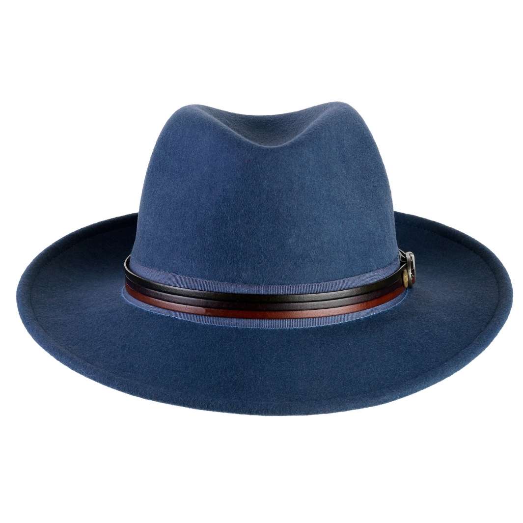 Cappello Fedora Classico in Feltro di Lana Merinos Antipioggia